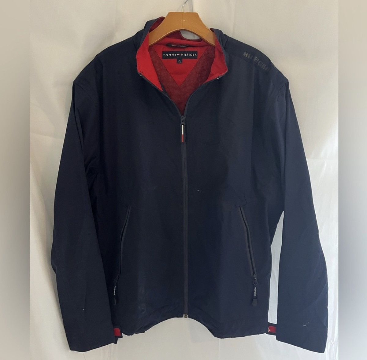 Tommy Hilfiger Vintage Tommy Hilfiger Zip Up Jacket Size US XL / EU 56 / 4 - 1 Thumbnail