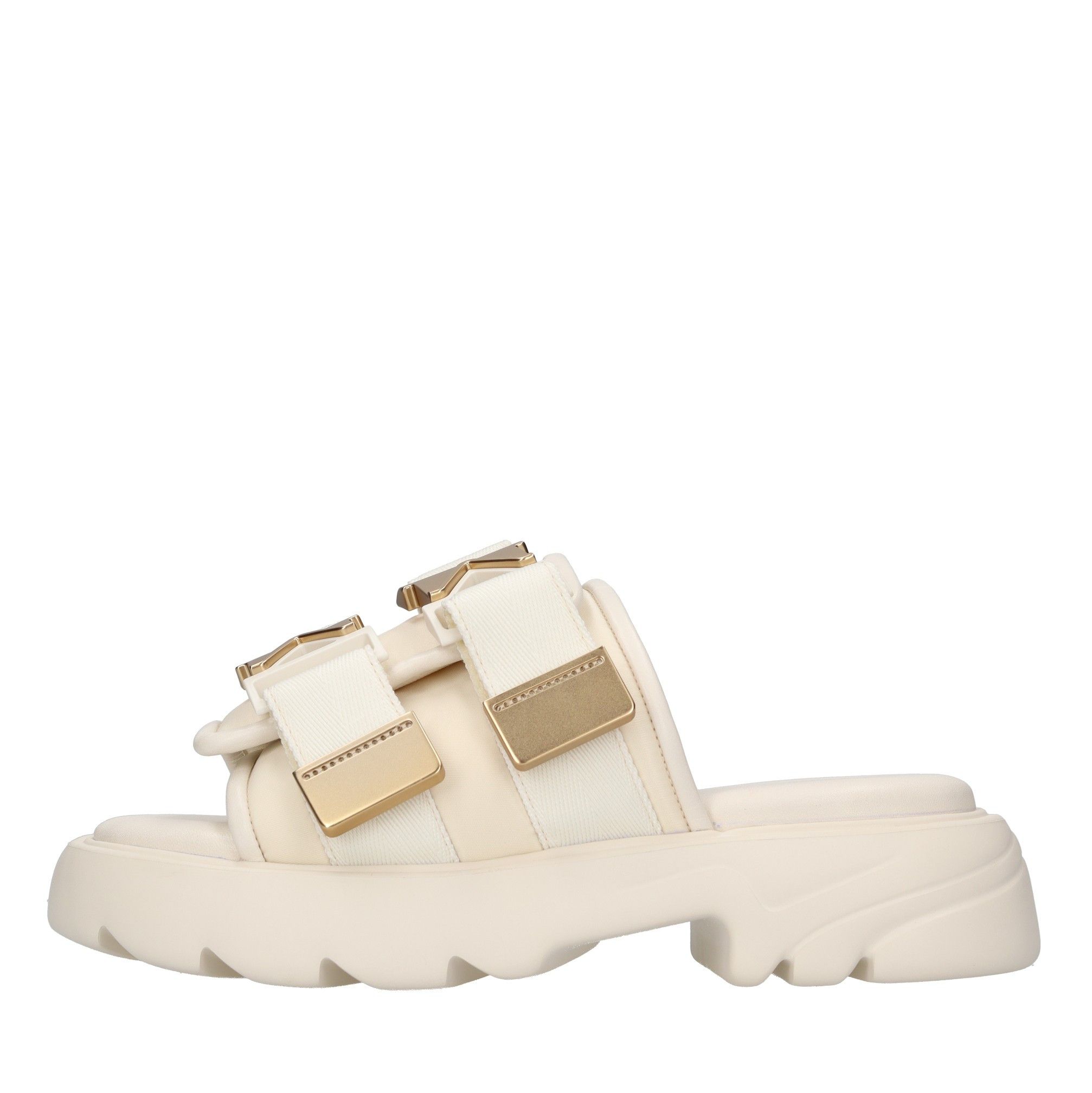 Bottega Veneta o1n1vont0924 Mules Flash in Beige Size US 9 / IT 39 - 1 Thumbnail