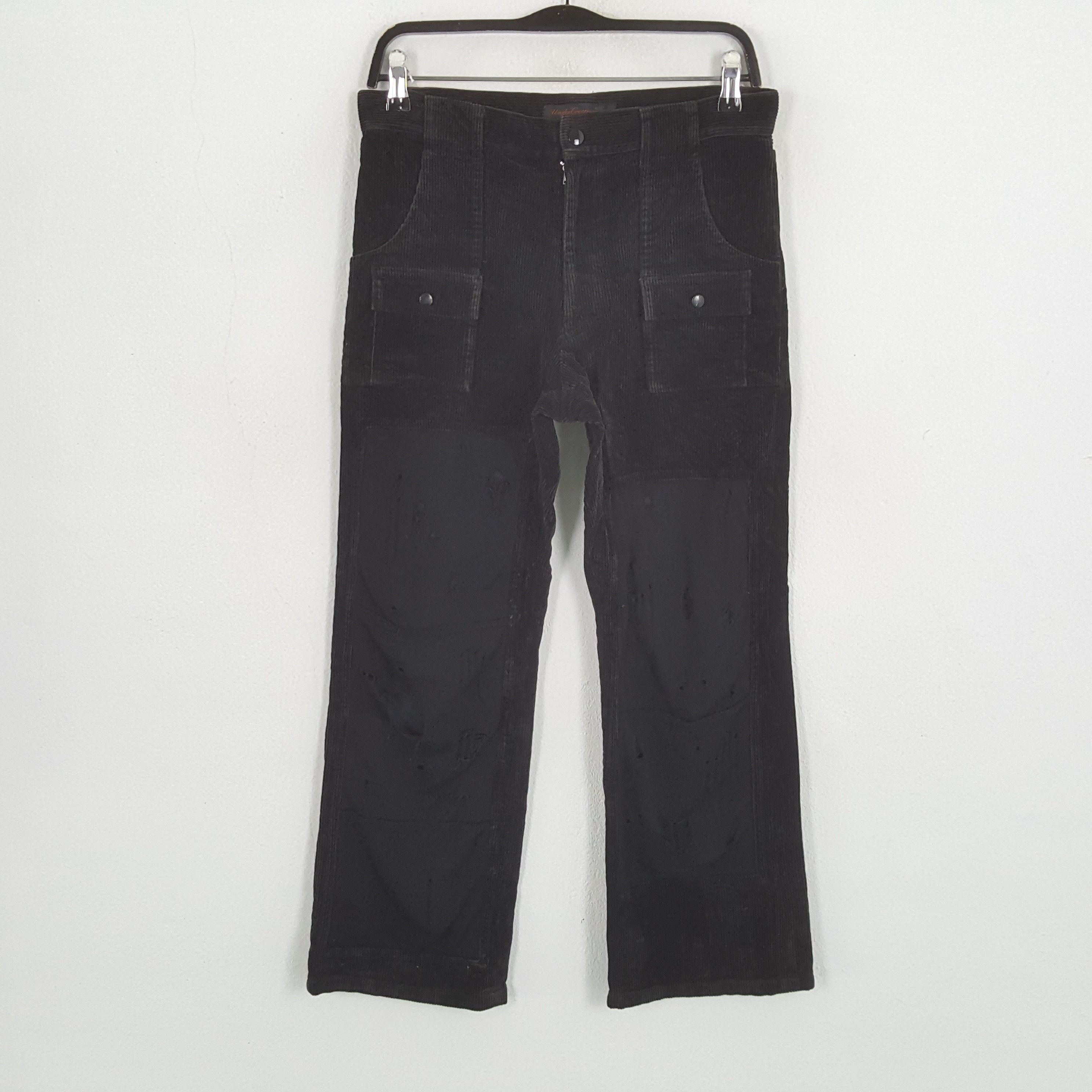 Jun Takahashi × Undercover × Vintage UNDERCOVER JUN TAKAHASHI Fashion Japanese Corduroy Pant Size US 30 / EU 46 - 1 Thumbnail