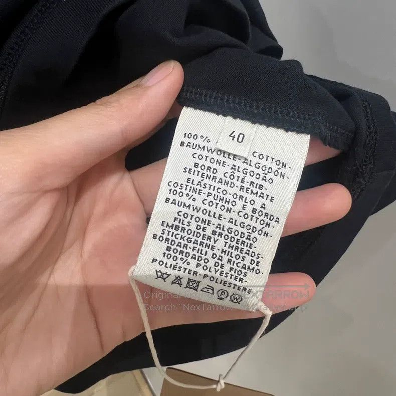 Hermes Hermes Embroidered T-shirt Size S / US 4 / IT 40 - 5 Thumbnail