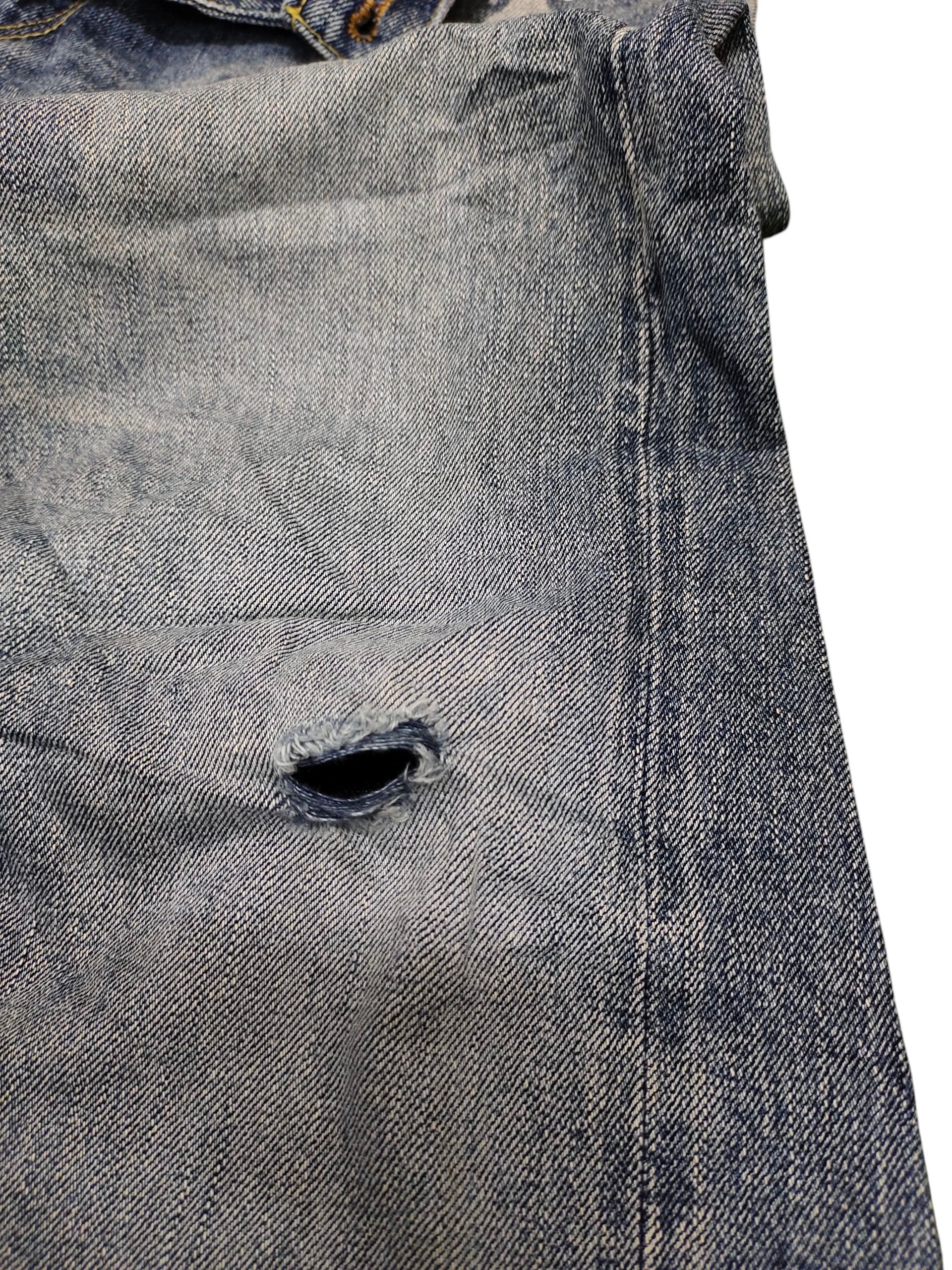 Hysteric Glamour Flare Jeans CEI Selvedge Clawmark Distress Faded Bootcut Y2k Size US 33 - 12 Thumbnail