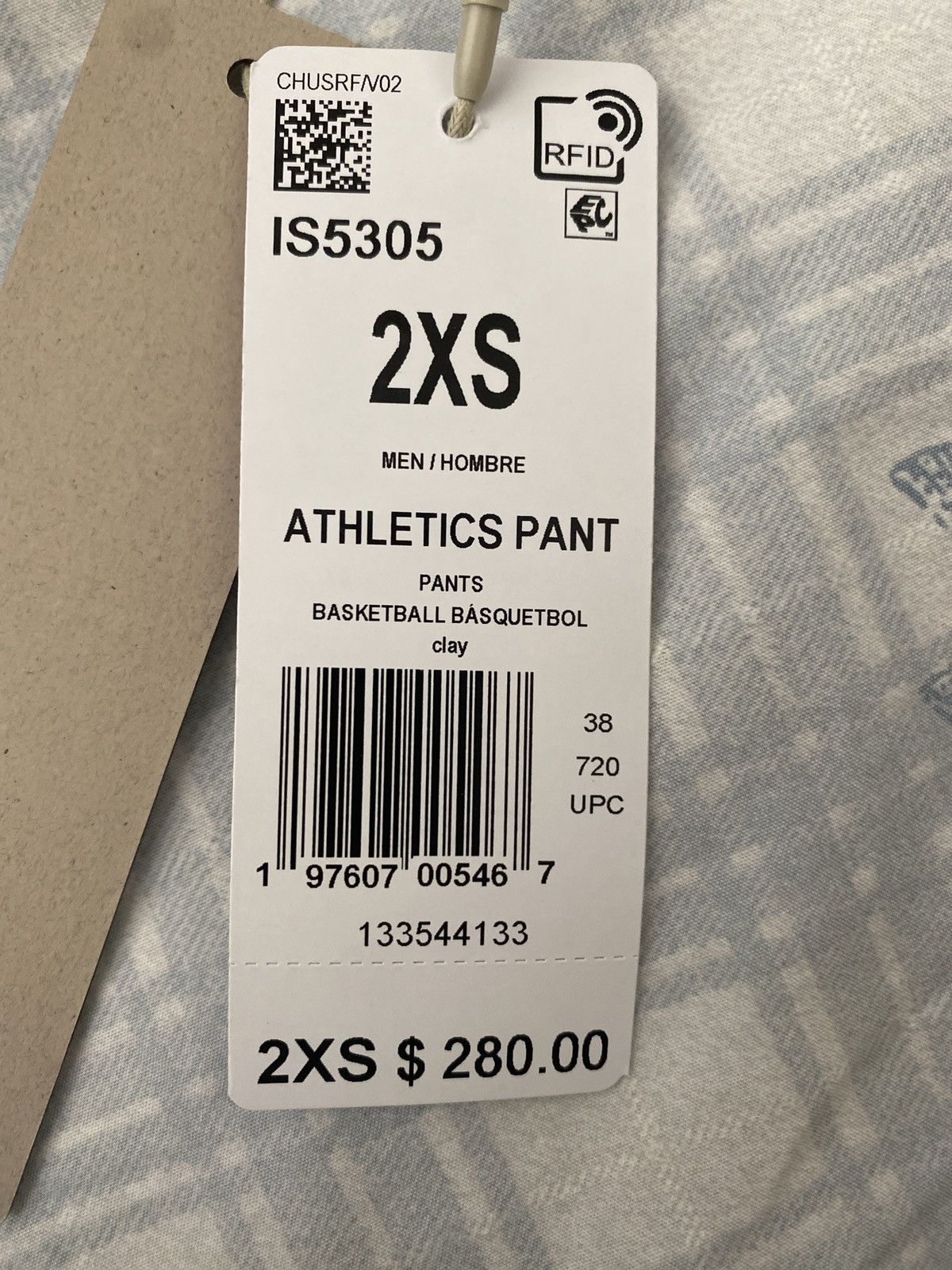 Adidas × Fear of God Fear of God Athletics Clay Relaxed Suede Fleece Pants XXS Size US 29 - 8 Thumbnail