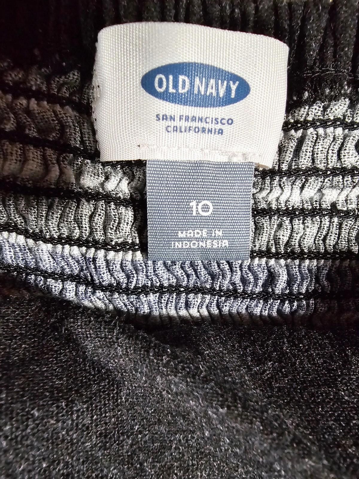Old Navy Old Navy Blue Black Linen Dress Sz 10 Size L / US 10 / IT 46 - 2 Thumbnail