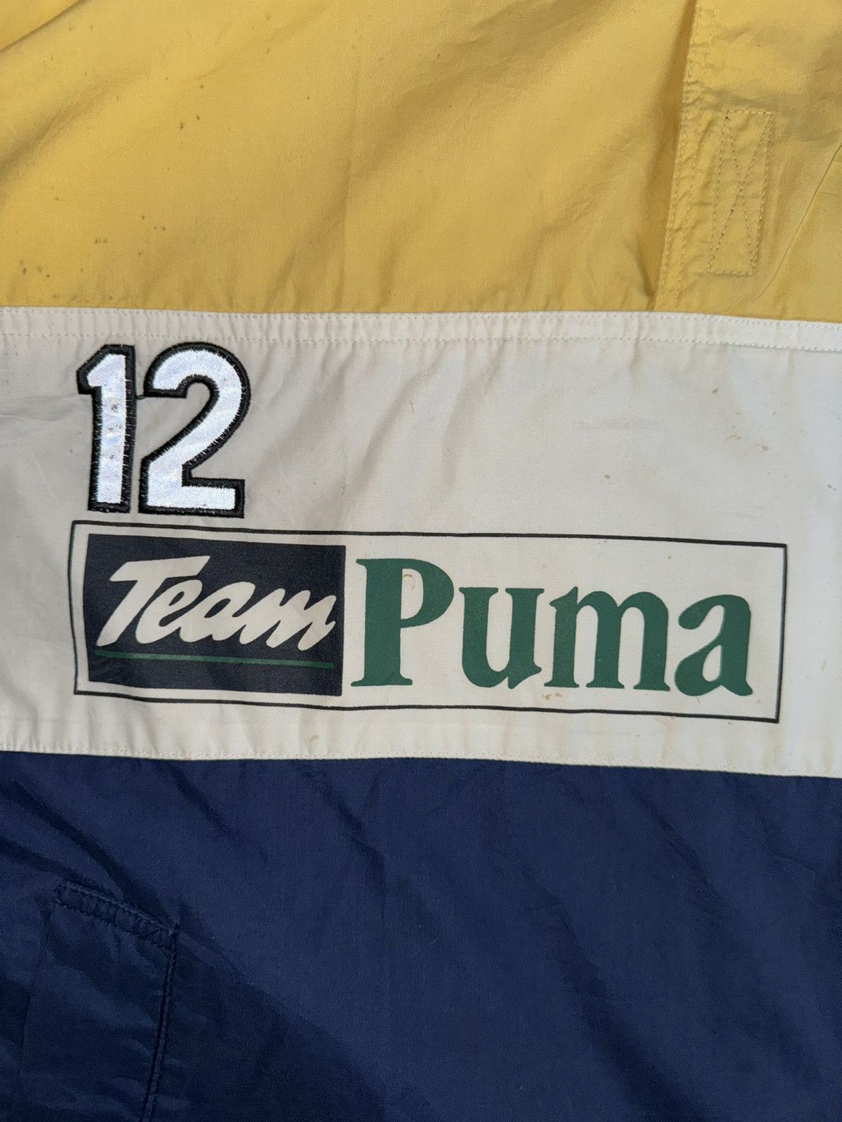 Puma VERY RARE VINTAGE JACKET PUMA TEAM SPEED LOTUS RACING Size US L / EU 52-54 / 3 - 4 Thumbnail