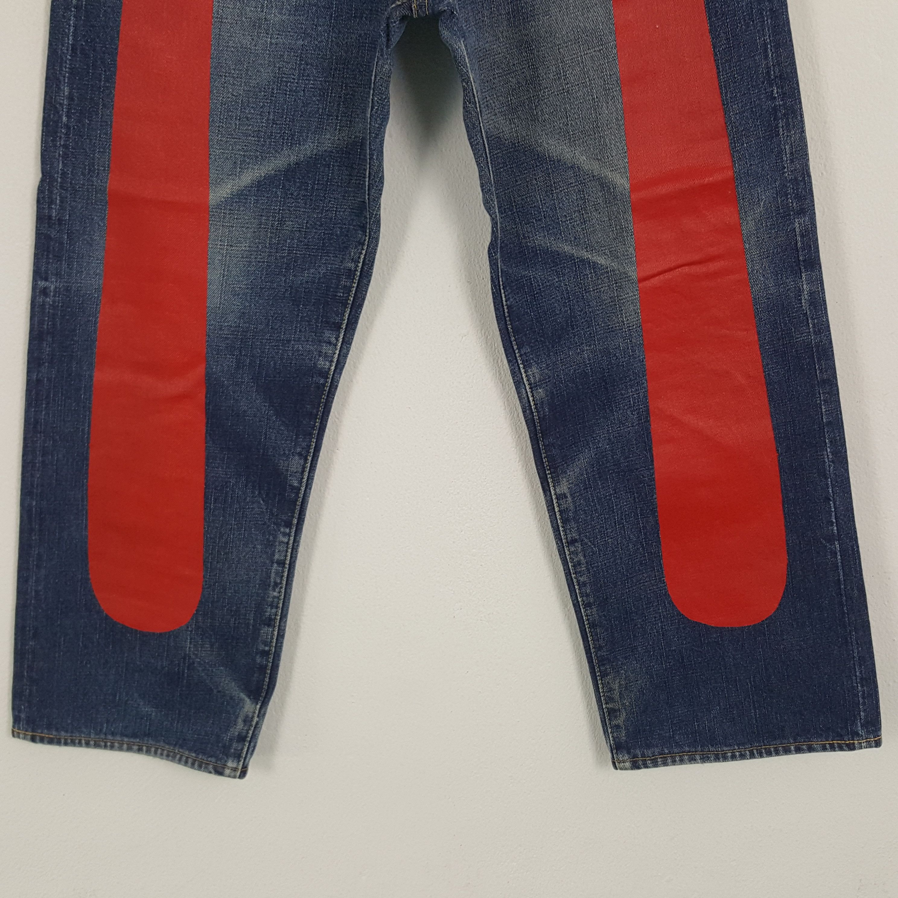 Evisu × Japanese Brand × Vintage Vintage Evisu Paris Japanese Brand Daicock Custom Denim Jean Size US 28 / EU 44 - 3 Thumbnail