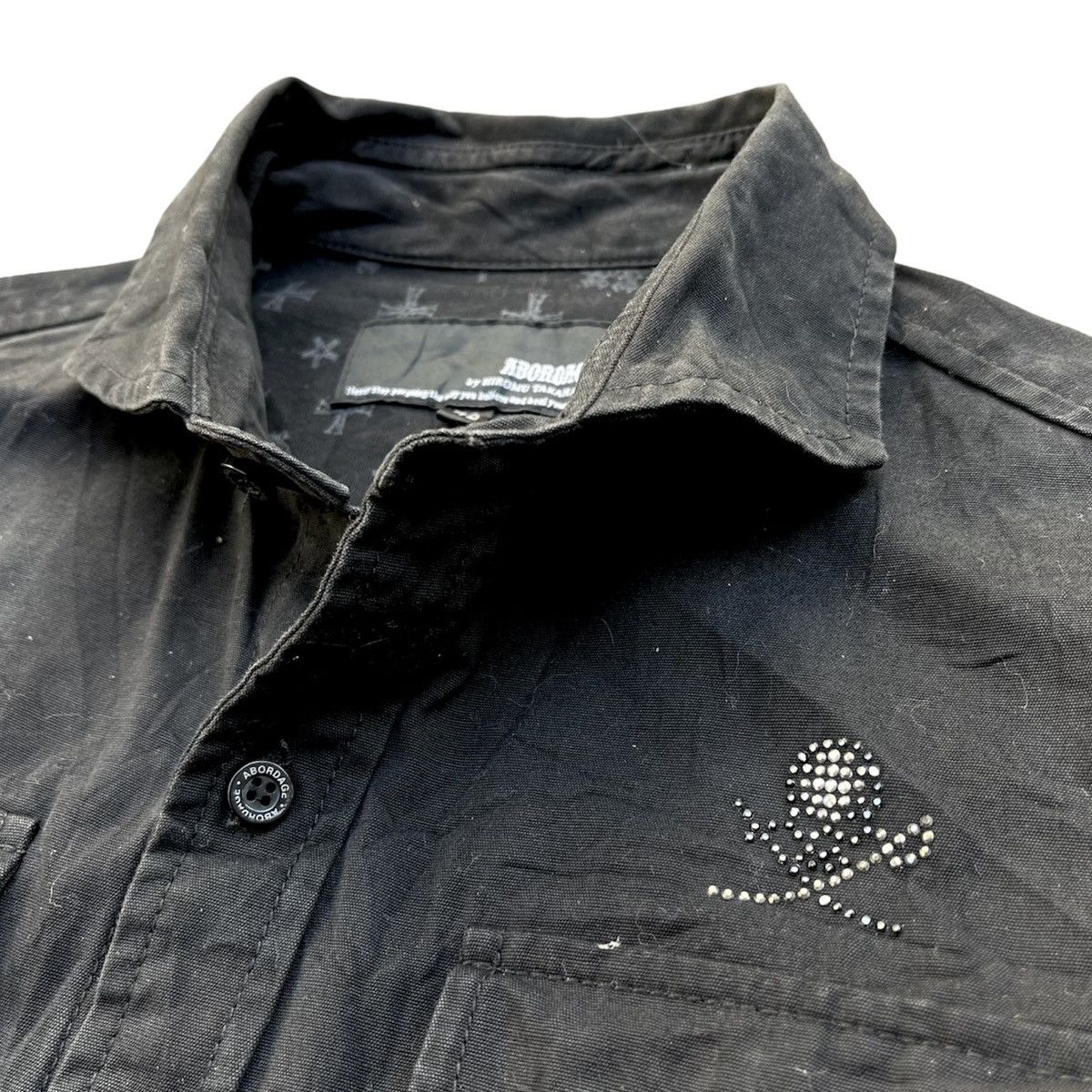Japanese Brand 2000s Abordage Skulls Punks IfSixWasNine Kmrii Goa Lgb Shirt Size US M / EU 48-50 / 2 - 9 Thumbnail