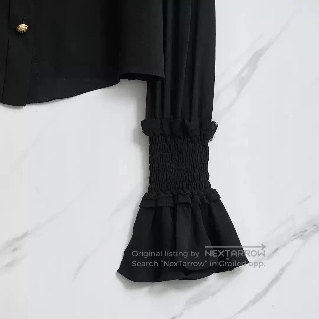 Balmain Balmain Women's Luxurious Court Shirt. Size M / US 6-8 / IT 42-44 - 3 Thumbnail