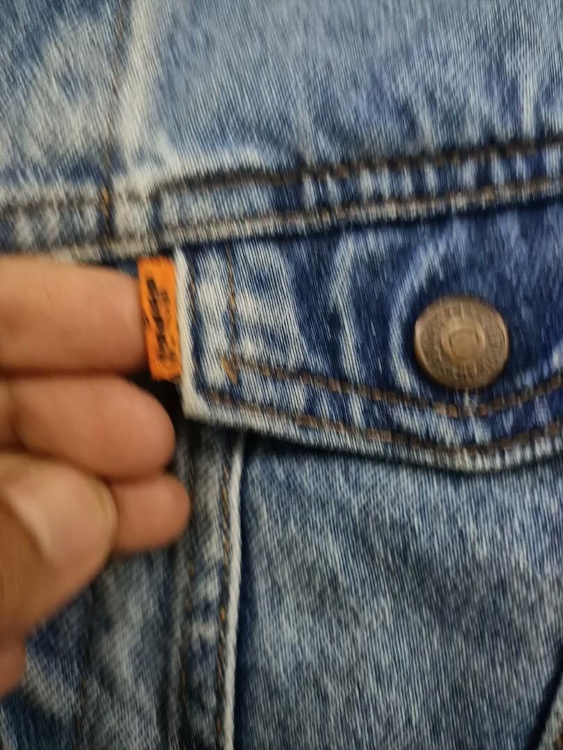 Levi's Vintage 80s Levi’s Little Orange Tab Jacket – Made in USA Size US XXS / EU 40 - 3 Thumbnail