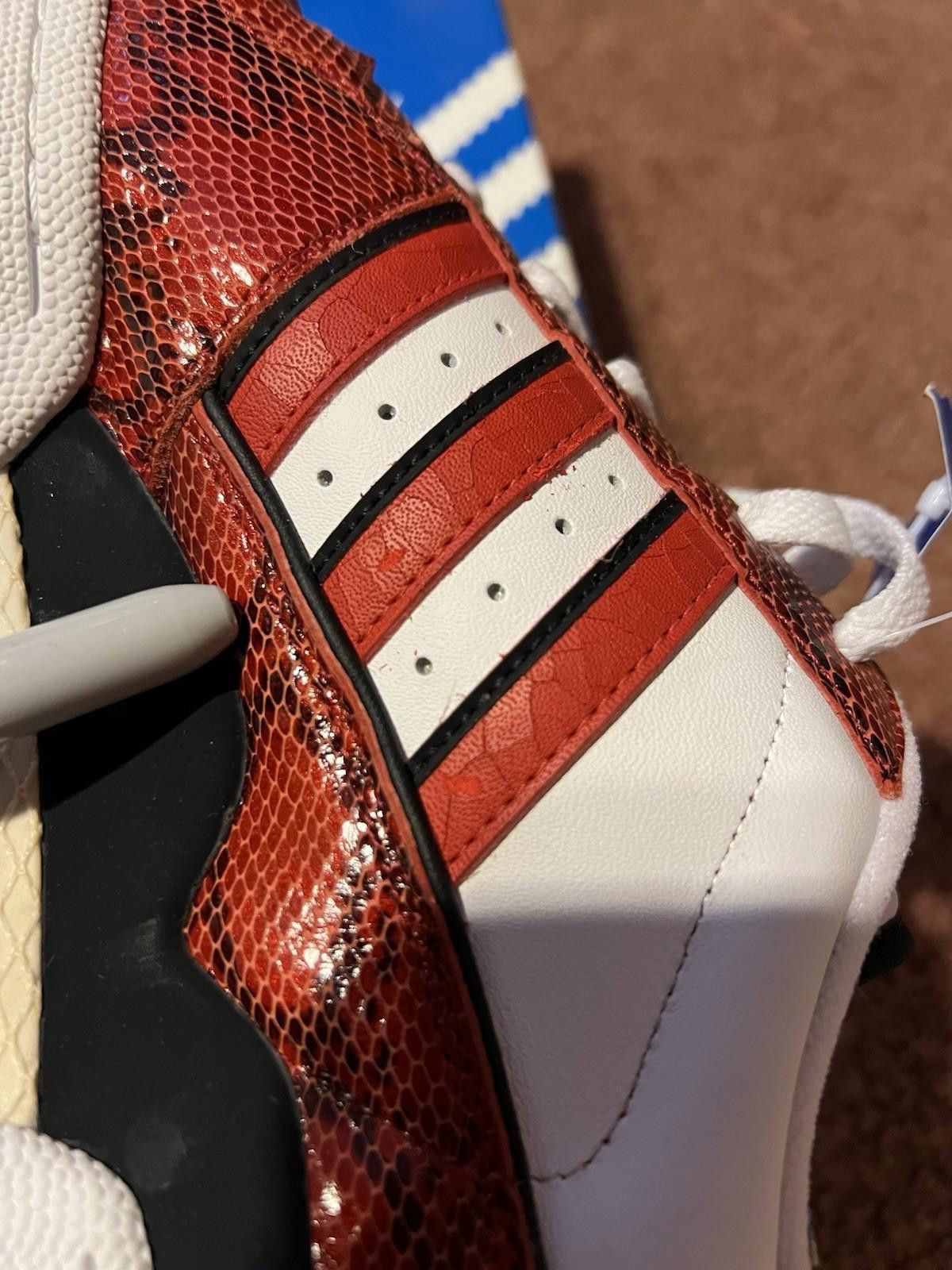 Adidas 2004 adidas Fleetwood Lo Red Snakeskin 538831 US11 Size US 11 / EU 44 - 6 Thumbnail