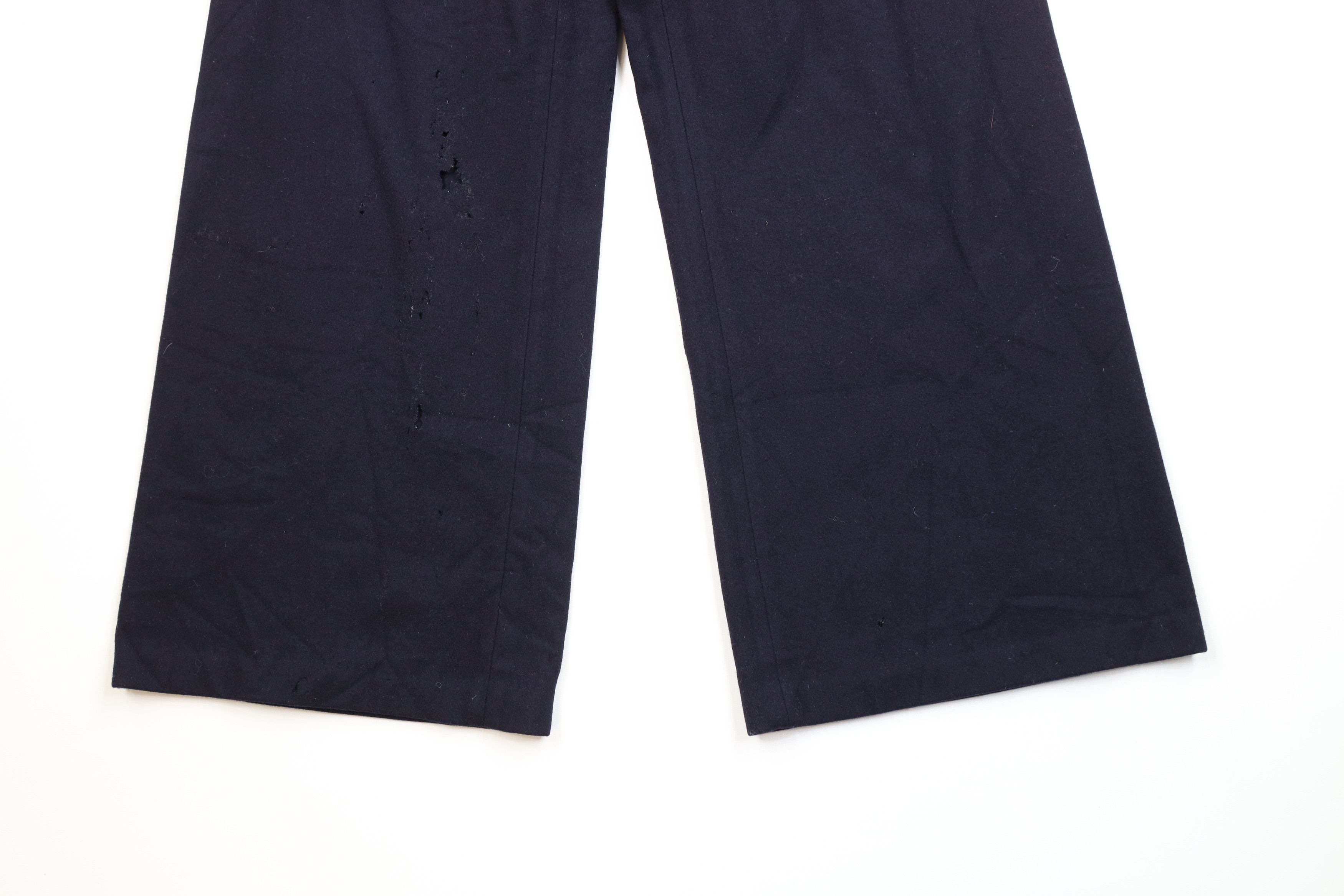 Vintage Vintage 60s Vietnam War Wool Navy Bell Bottoms Pants USA Size US 30 / EU 46 - 4 Thumbnail