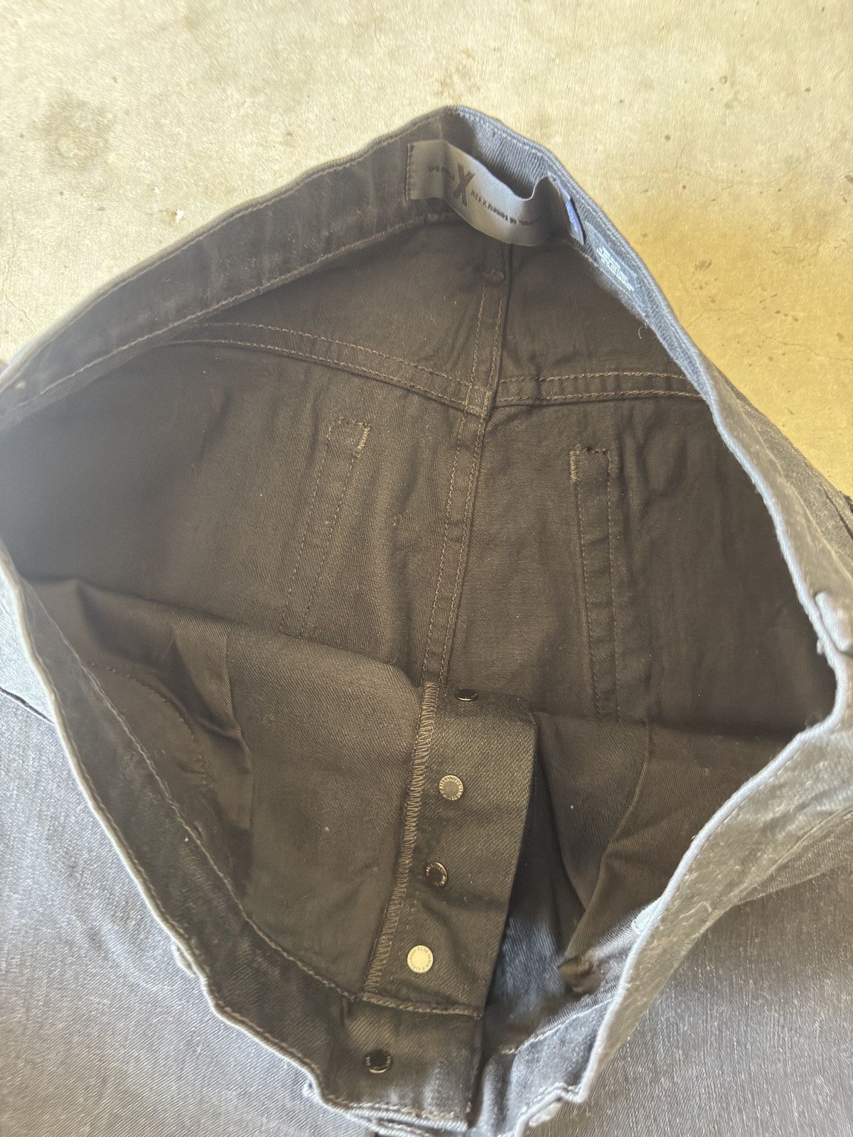 Alexander Wang Alexander Wang Denim x 003 Boy Black Faded Jeans Size US 30 / EU 46 - 4 Thumbnail