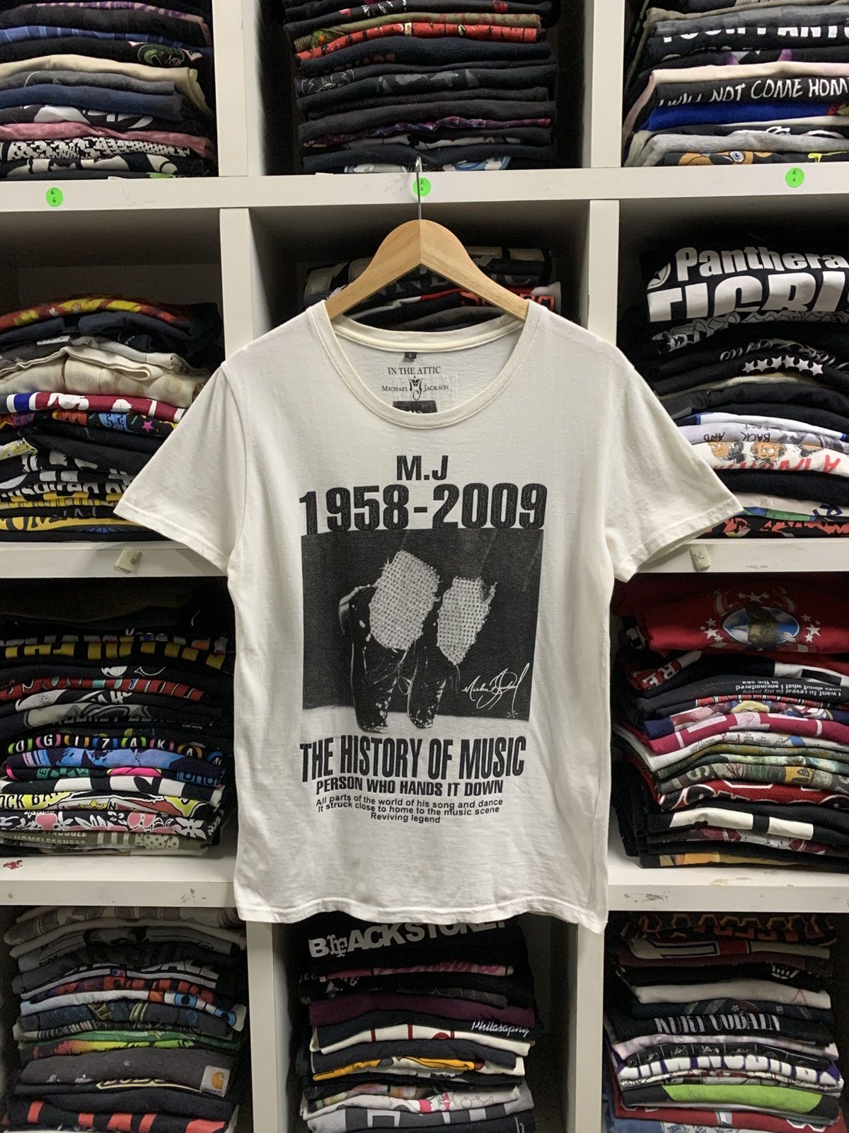 Band Tees × In The Attic × Michael Jackson In The Attic x Michael Jackson Tee Size L / US 10 / IT 46 - 1 Thumbnail