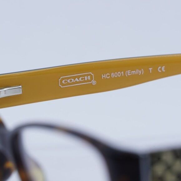 Coach Coach Emily HC6001 5055 Eyeglasses 50mm Size ONE SIZE - 8 Thumbnail