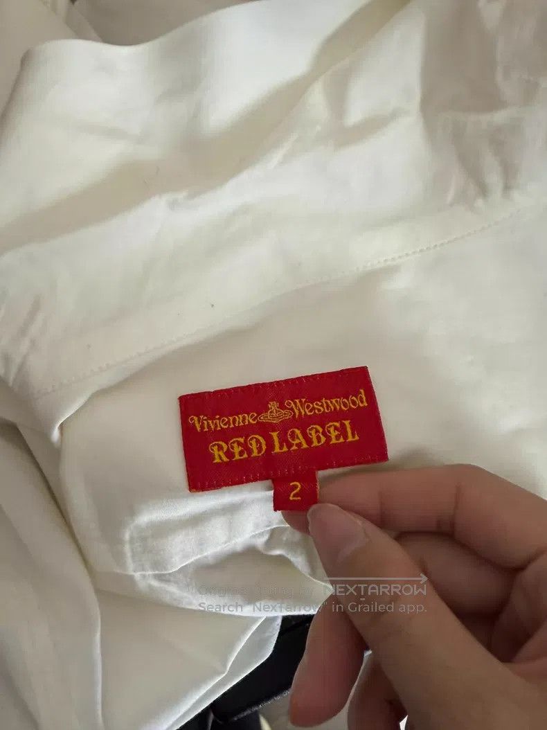 Vivienne Westwood Vivienne Westwood Milk White Saturn Shirt Old Style Size M / US 6-8 / IT 42-44 - 5 Thumbnail