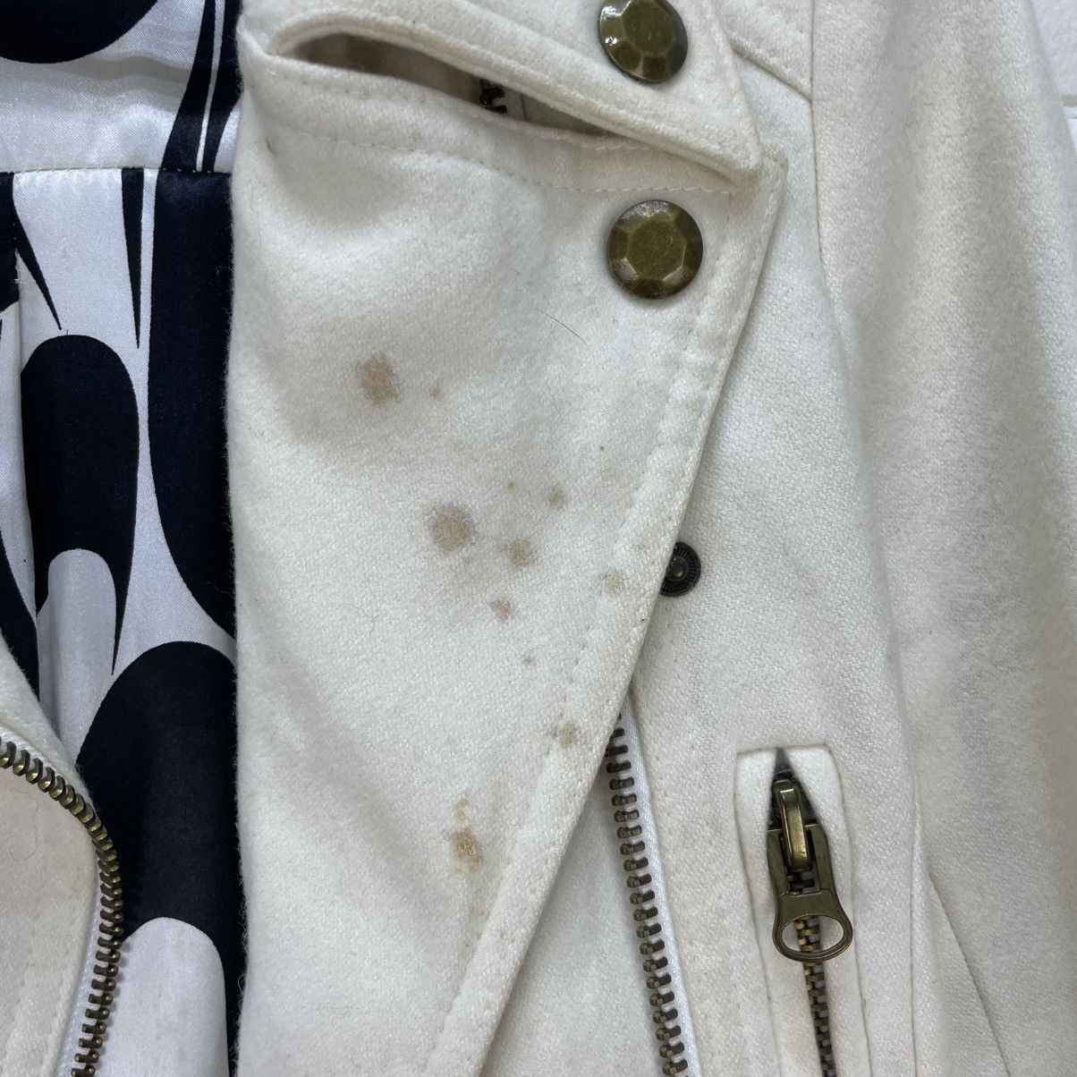 If Six Was Nine × Le Grande Bleu (L.G.B.) × Mari's Rock 💥Punkish Pine Lip Service Japanese Punk Belted Coat Jacket Size S / US 4 / IT 40 - 7 Thumbnail