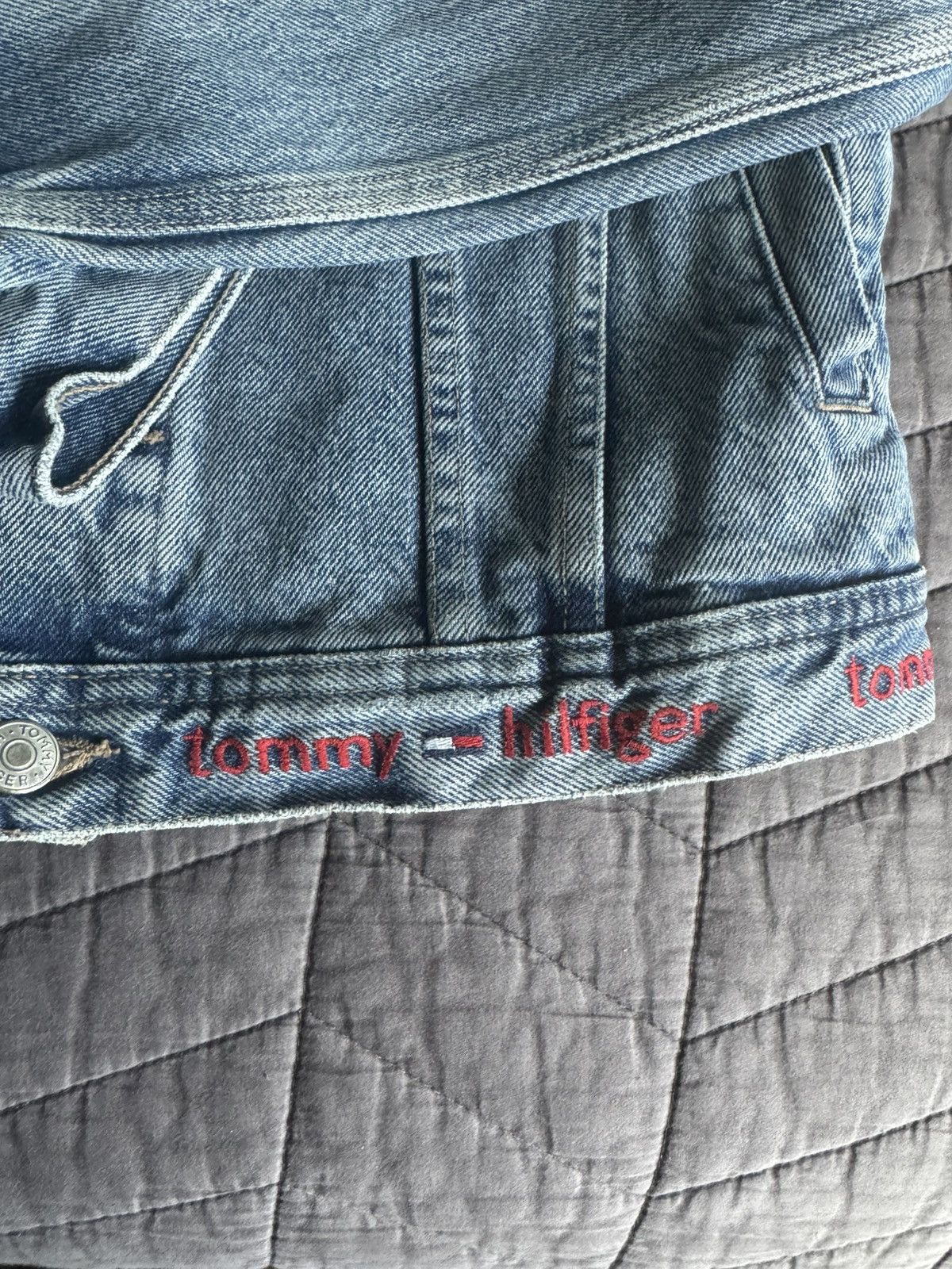 Tommy Hilfiger Women’s Vintage Tommy Hilfiger Demin Jacket Size S / US 4 / IT 40 - 2 Thumbnail