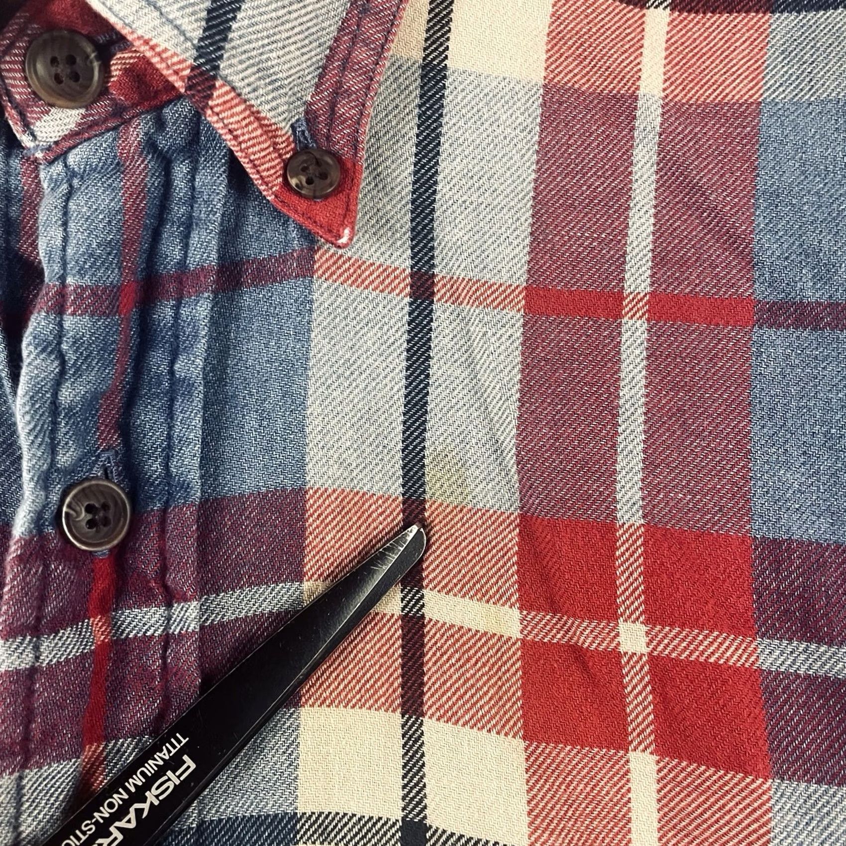 Abercrombie & Fitch VINTAGE Abercrombie & Fitch Shirt Mens L Vtg 90s Men Grunge Flannel Big Shirts Y2K T327 Size US L / EU 52-54 / 3 - 7 Thumbnail