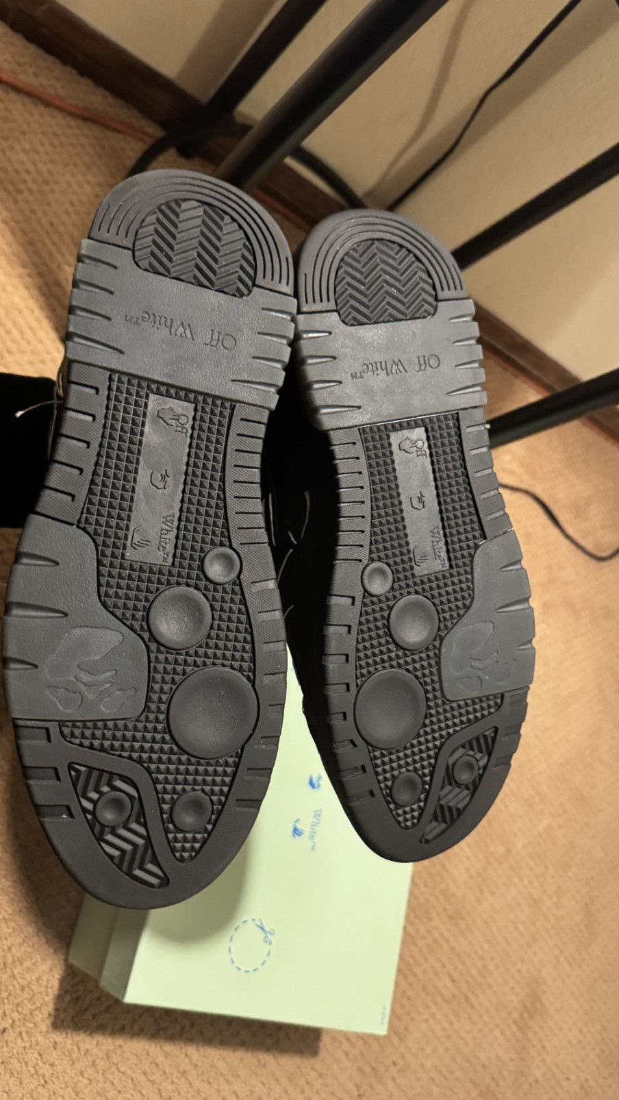 Off-White Off-White Out of Office Low Sartorial Stitching Sneakers Size US 12 / EU 45 - 8 Thumbnail