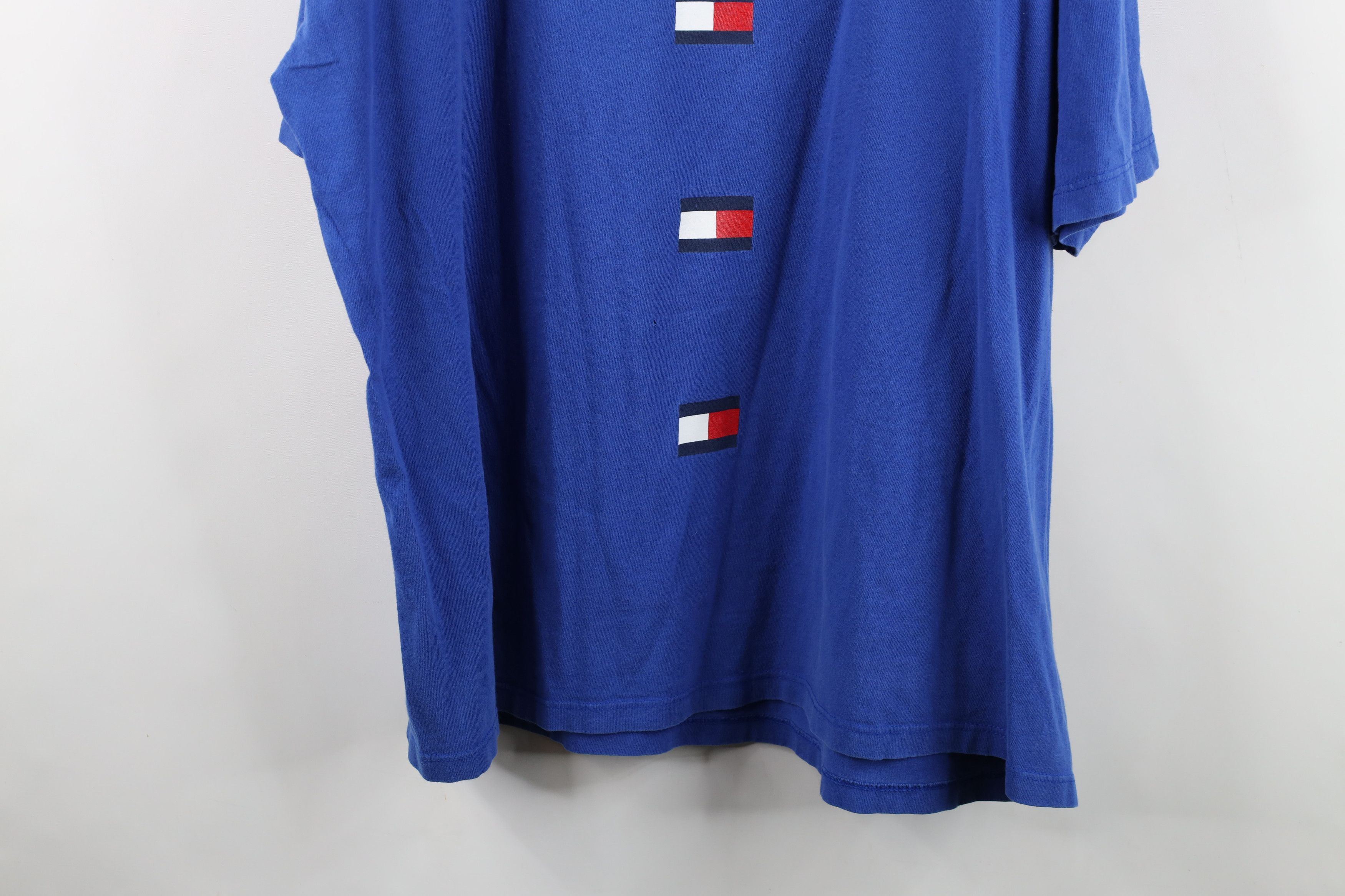 Tommy Hilfiger Vintage 90s Tommy Hilfiger Spell Out Big Logo T-Shirt USA Size US XXL / EU 58 / 5 - 14 Thumbnail