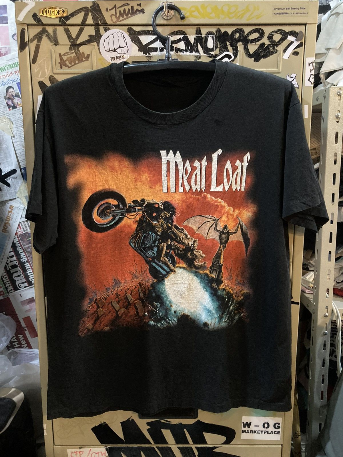 Band Tees Meat Loaf vintage tee 1995 Size US L / EU 52-54 / 3 - 1 Thumbnail