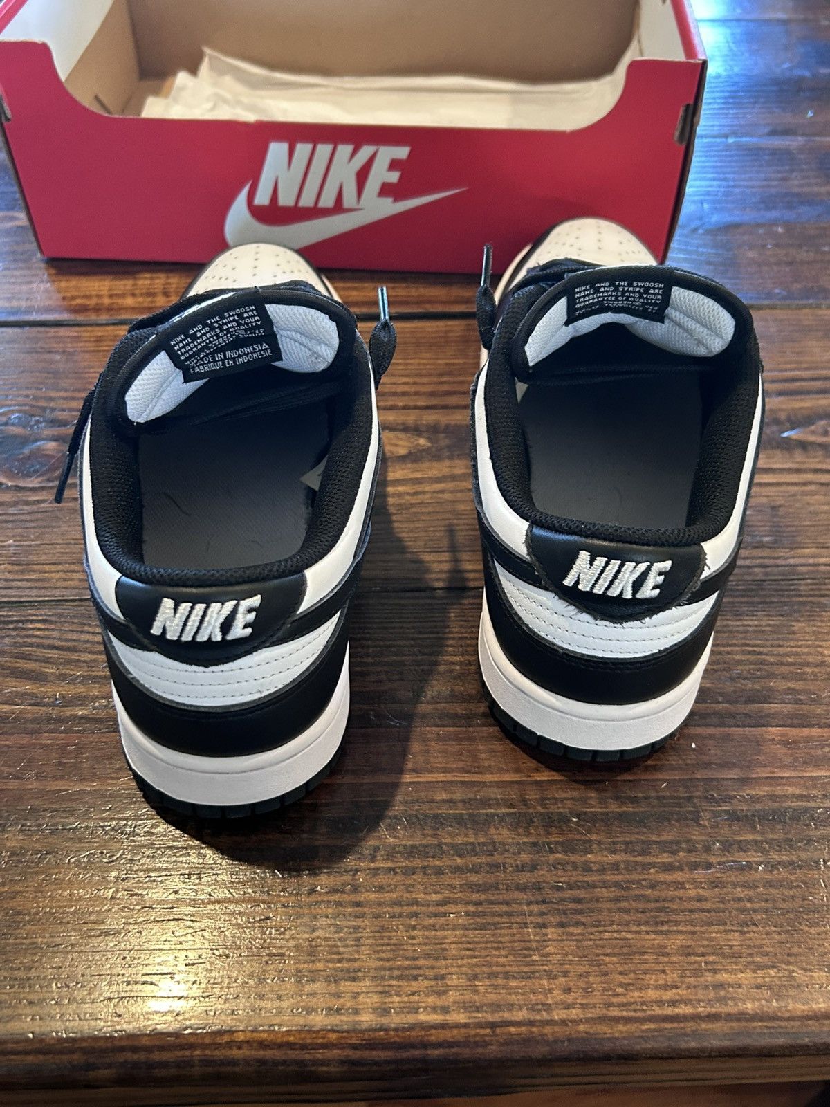 Nike Nike dunk low Pandas Size US 9.5 / EU 42-43 - 5 Thumbnail