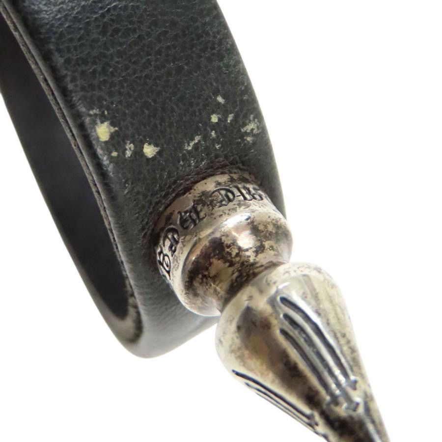 Chrome Hearts Chrome Hearts Spike Leather Bracelet Size ONE SIZE - 6 Thumbnail