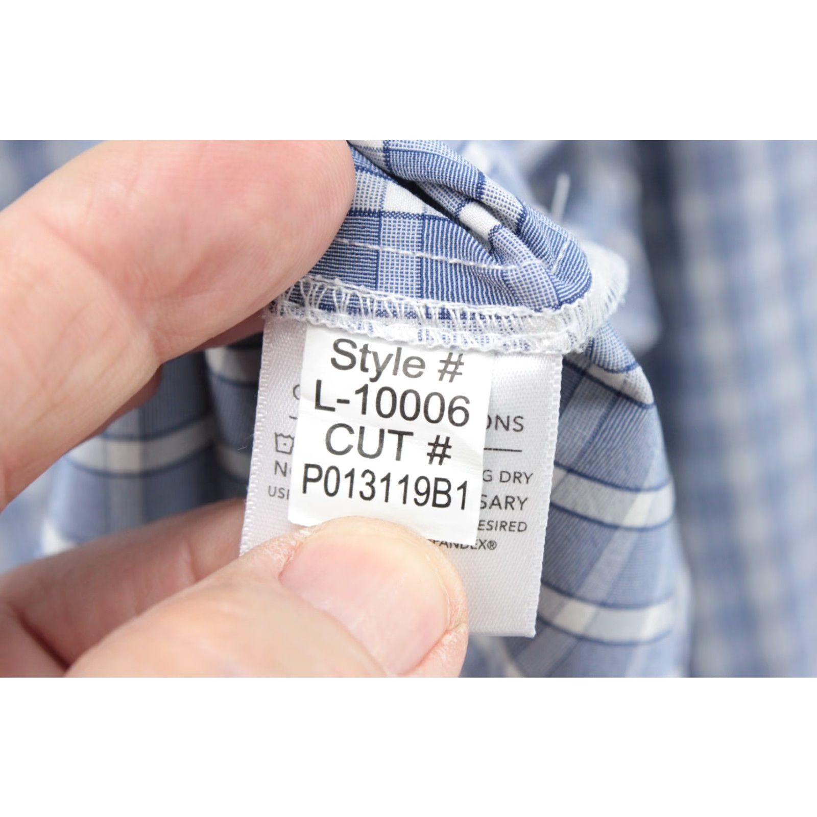 Mizzen+Main Mizzen+Main Shirt Mens 2XL Blue Leeward Trim Fit Plaid Wicking LS Button-Up, Casual, Office, Performance Size US XXL / EU 58 / 5 - 5 Thumbnail