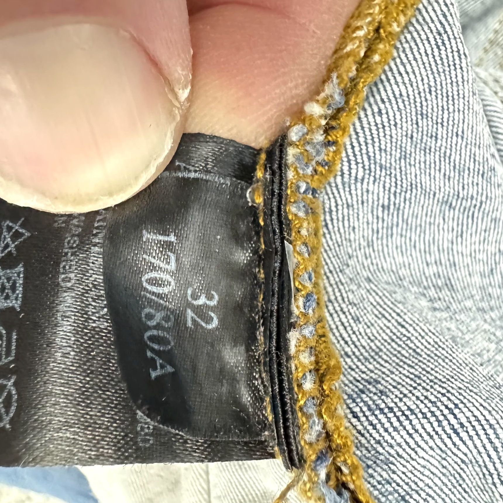 Allsaints AllSaints Mast Jeans Mens 32x28.5 Blue Skinny Low Rise Stretch Denim Casual Size US 32 / EU 48 - 7 Thumbnail