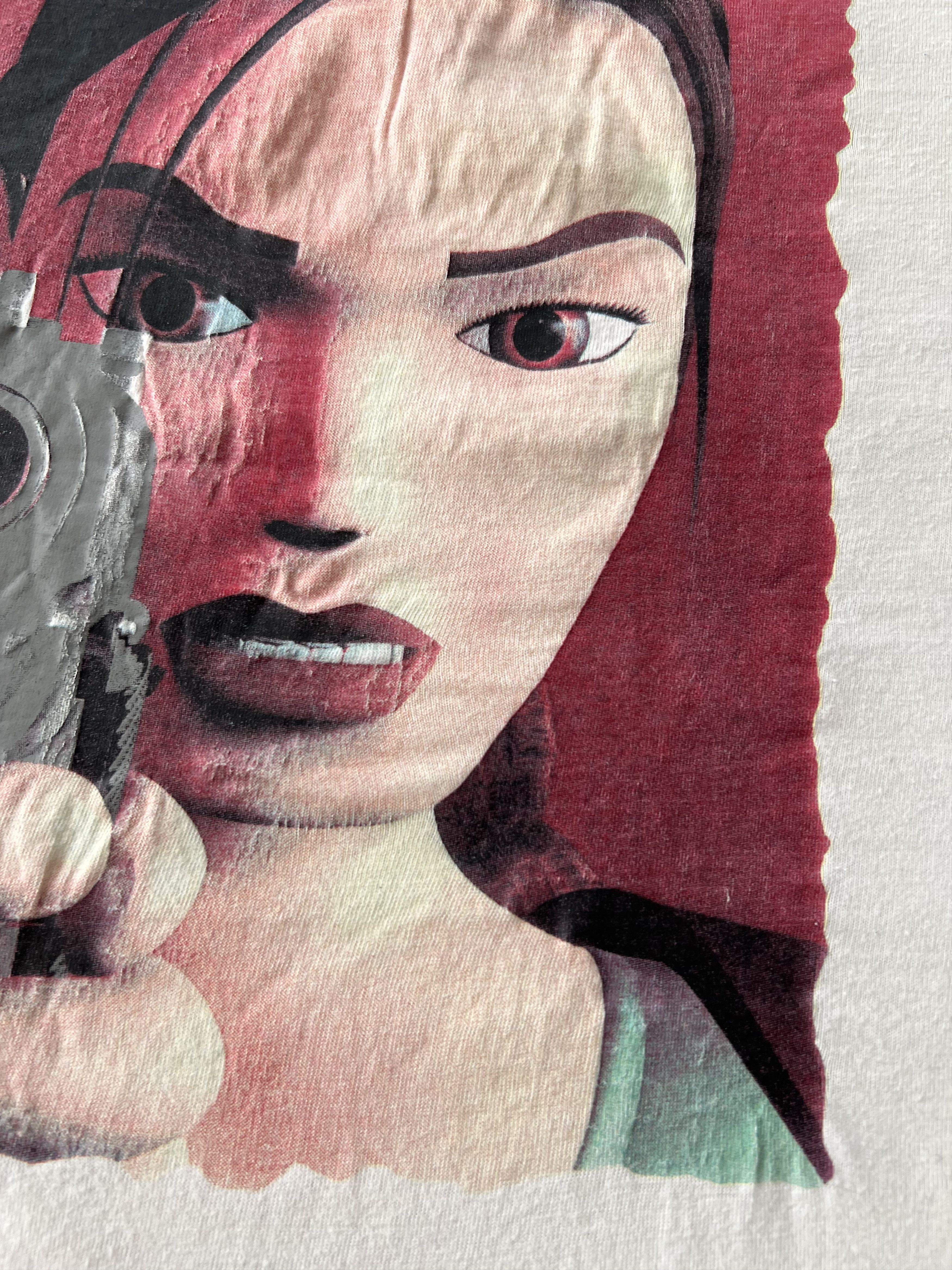 Playstation Vintage 90s Lara Croft Tomb Raider Game T-shirt Size US XL / EU 56 / 4 - 6 Thumbnail
