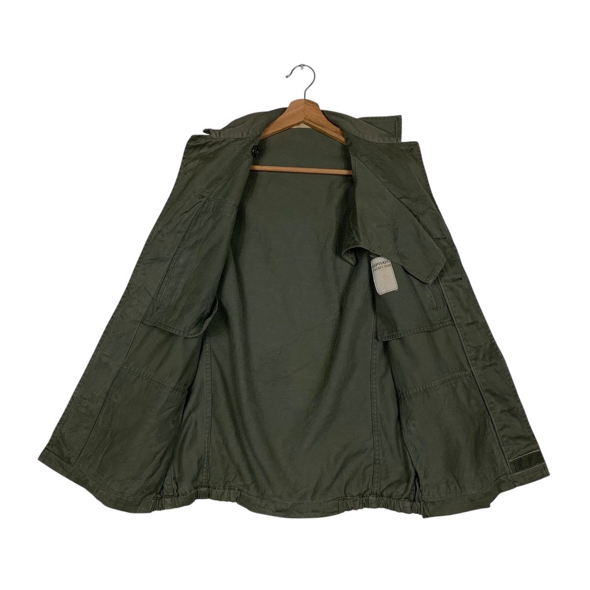 Vintage SAPIVOX UXEGNEY 1984 How’s Life Logo Army Jacket #1511-C68 Size US M / EU 48-50 / 2 - 11 Thumbnail