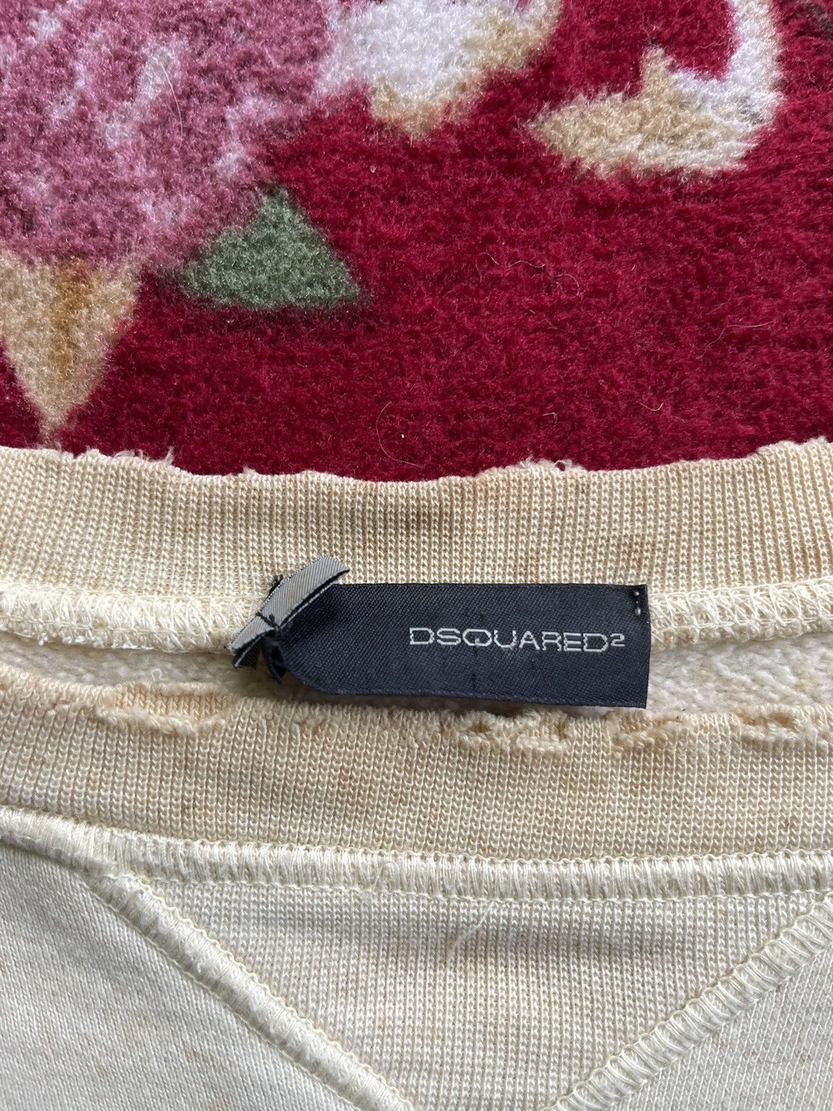 Dsquared2 Dsquared2 Comin Through Like Sunshine Distressed Sweatshirt Size US S / EU 44-46 / 1 - 3 Thumbnail