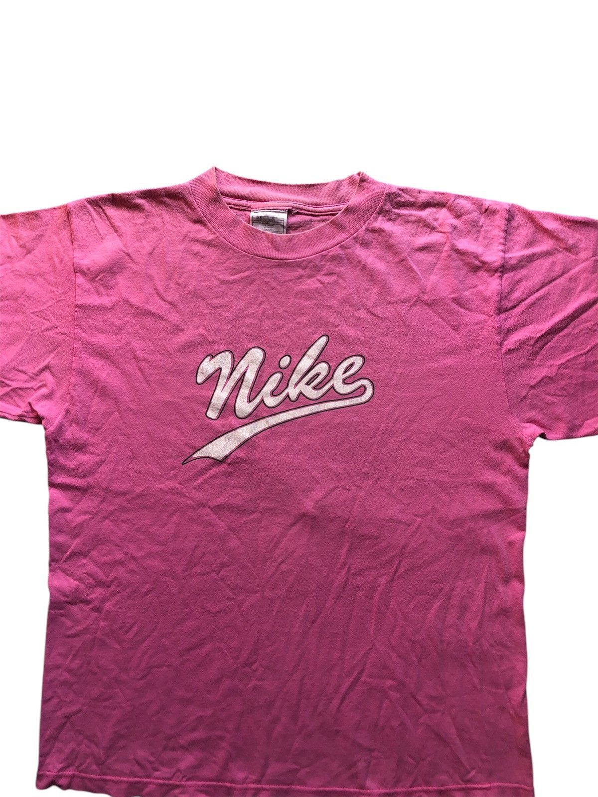 Nike Vintage 90’s Nike Sign Logo Tshirt Size US XL / EU 56 / 4 - 5 Thumbnail