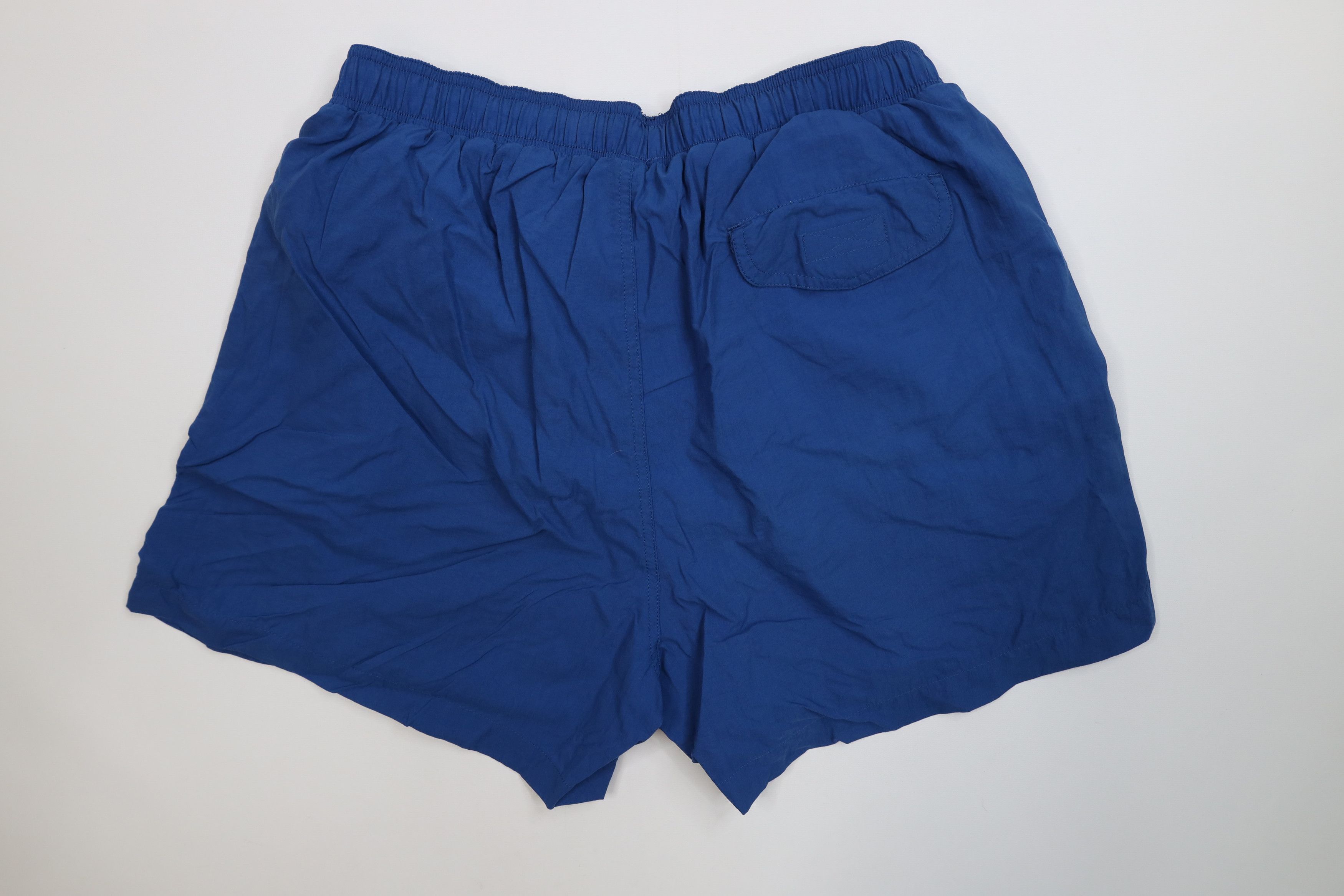 Woolrich Woolen Mills Vintage 90s Woolrich Lined Above Knee Shorts Trunks Blue Size US 34 / EU 50 - 9 Thumbnail