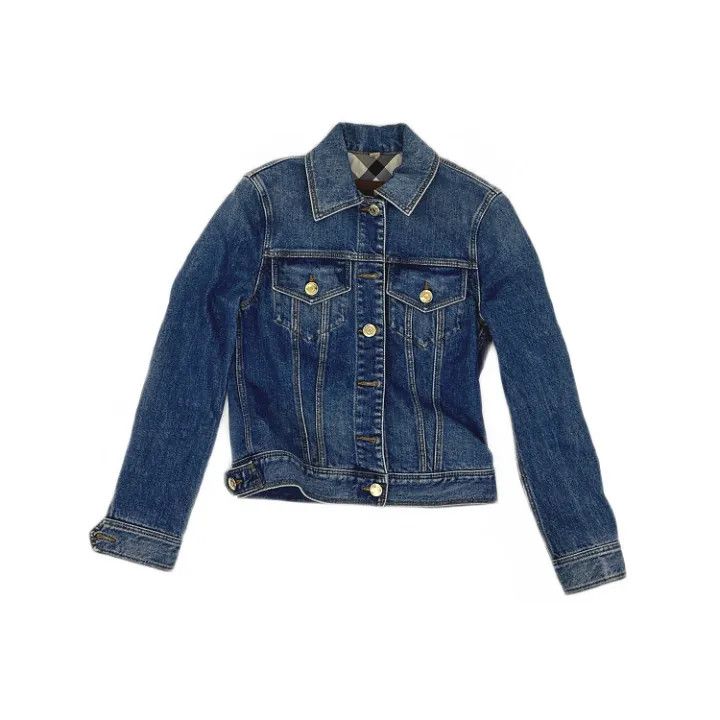 Burberry Burberry Stylish Simple Denim Jacket Size US S / EU 44-46 / 1 - 1 Thumbnail