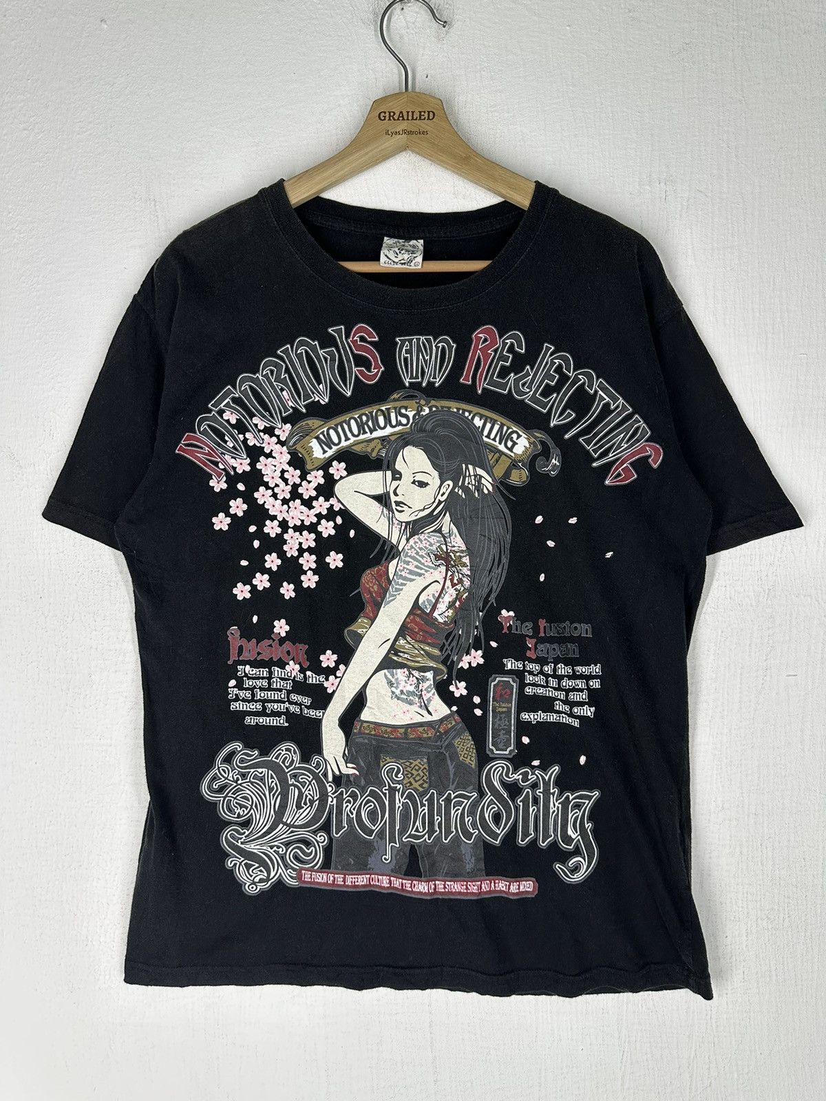 Edition Japan Vintage Notorious And Rejecting Shirt Tee Size US M / EU 48-50 / 2 - 1 Thumbnail