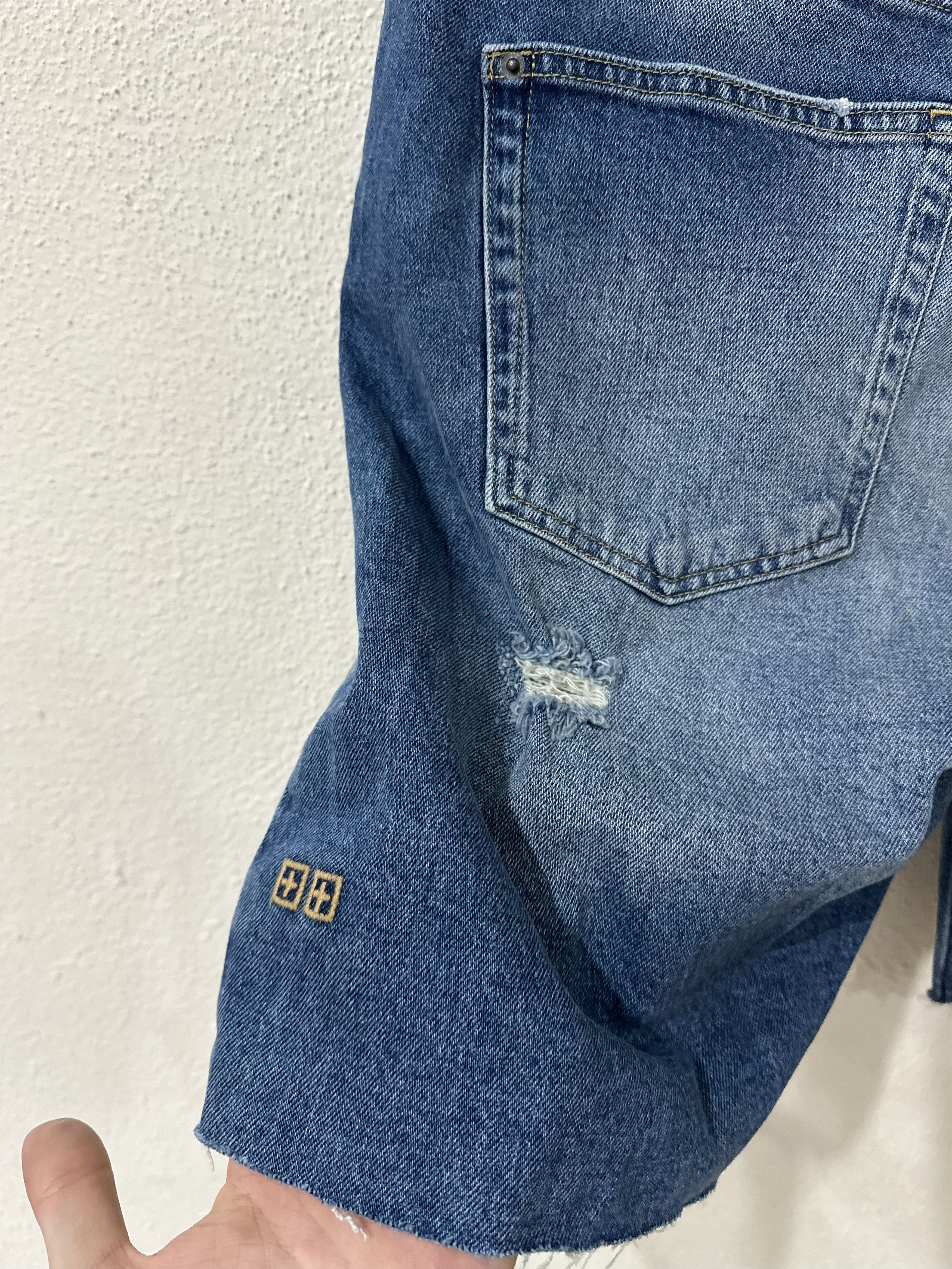 Ksubi Ksubi Denim Shorts Blue Size 36 RARE Size US 36 / EU 52 - 9 Thumbnail