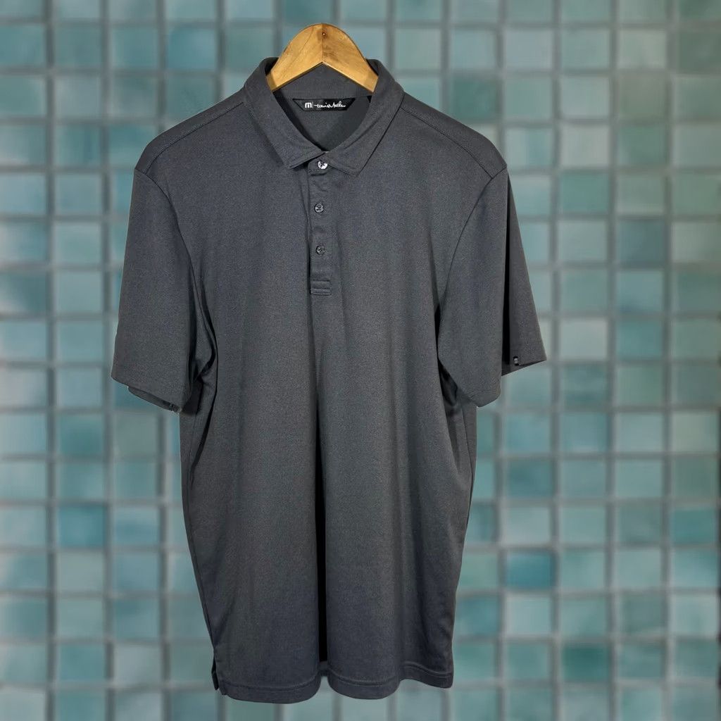 TravisMathew TravisMathew Polo Shirt Gray Browne Family Vineyards Logo TM1MU410 Large Mens L Nike? Size US L / EU 52-54 / 3 - 1 Thumbnail