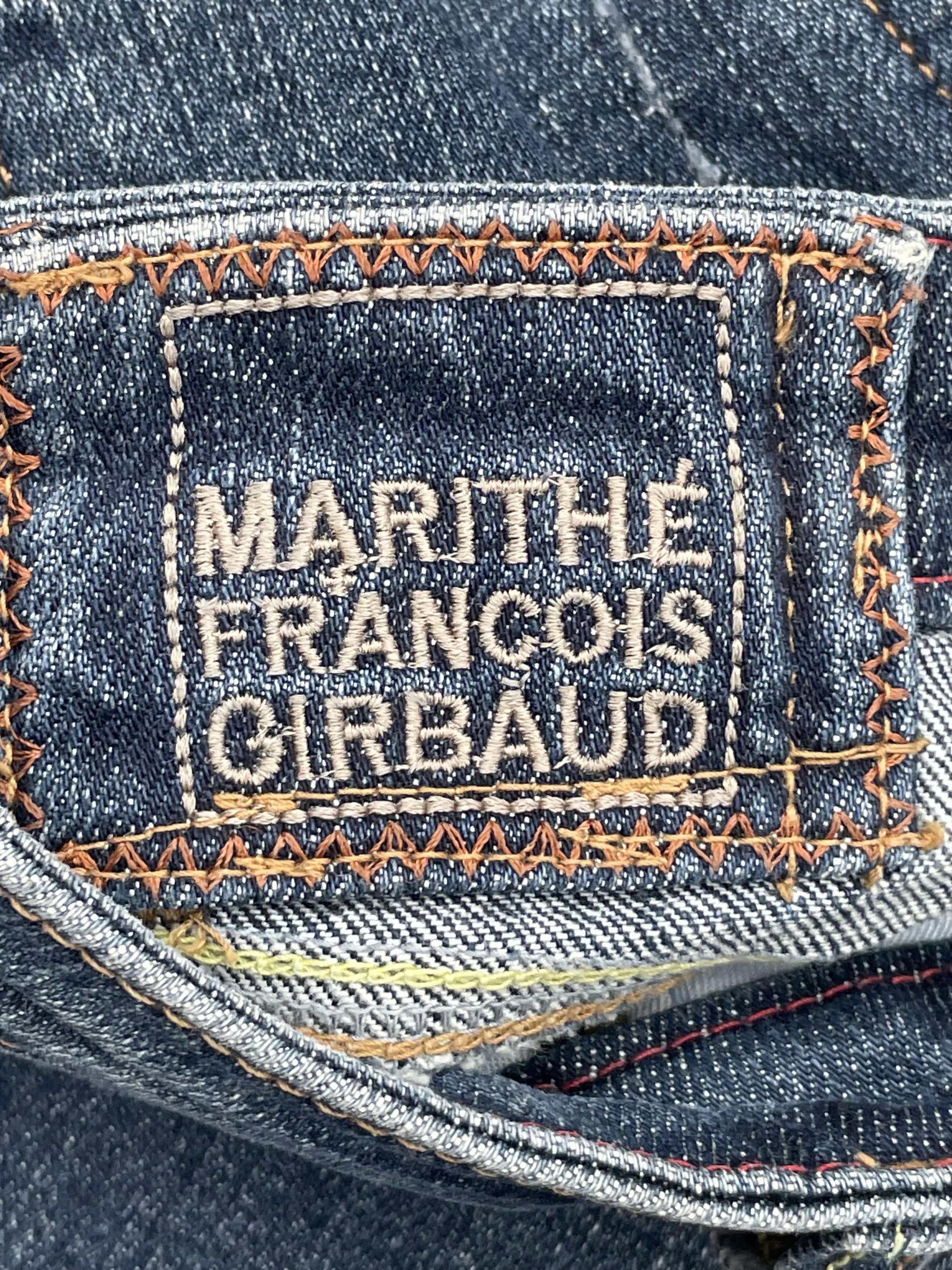 Marithe + Francois Girbaud Vintage Marithe Francois Girbaud Le Jean Denim Skirt Size 26" / US 2 / IT 38 - 12 Thumbnail