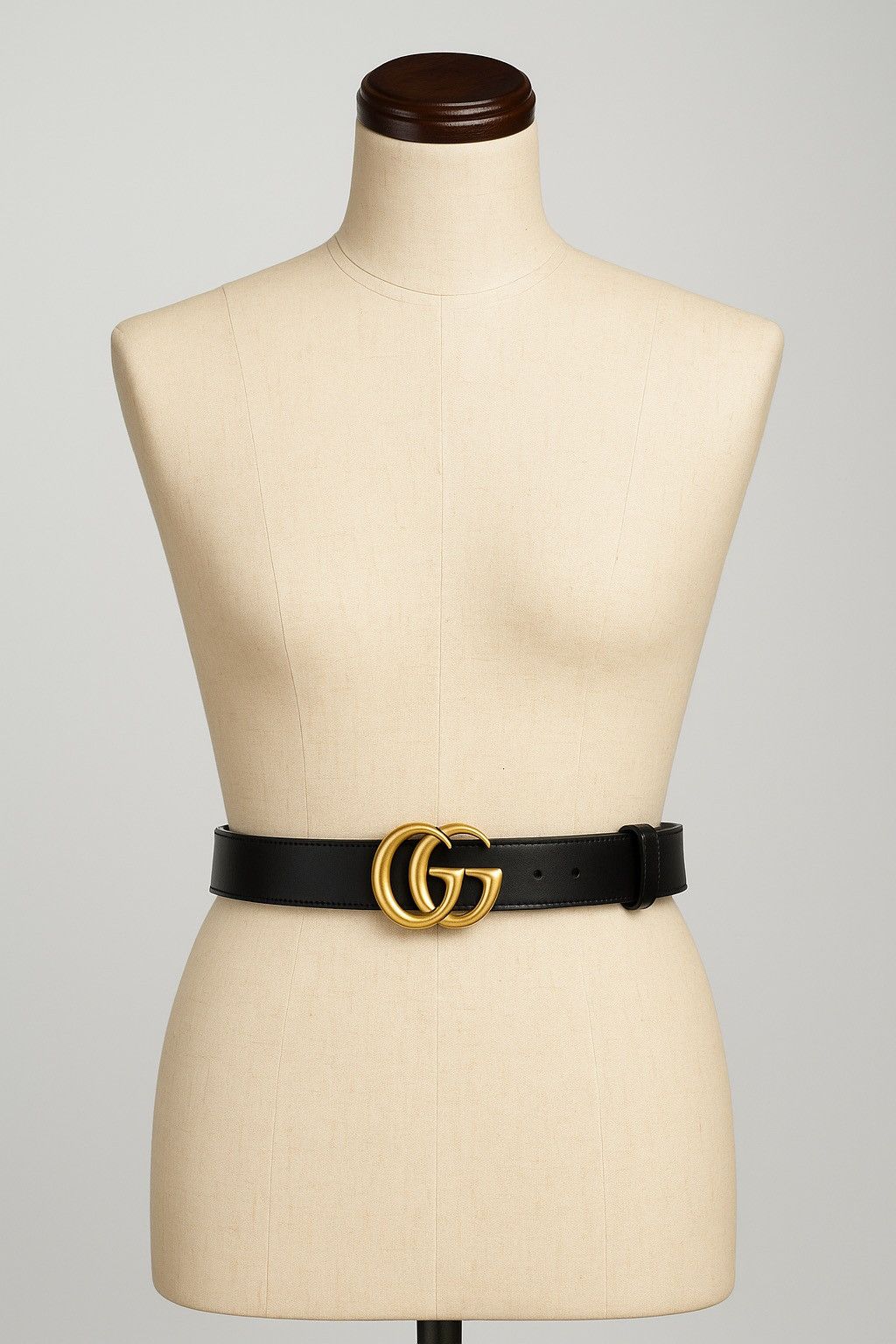 Gucci Gucci Belt 114984 Black Luxury Belt Size ONE SIZE - 1 Thumbnail