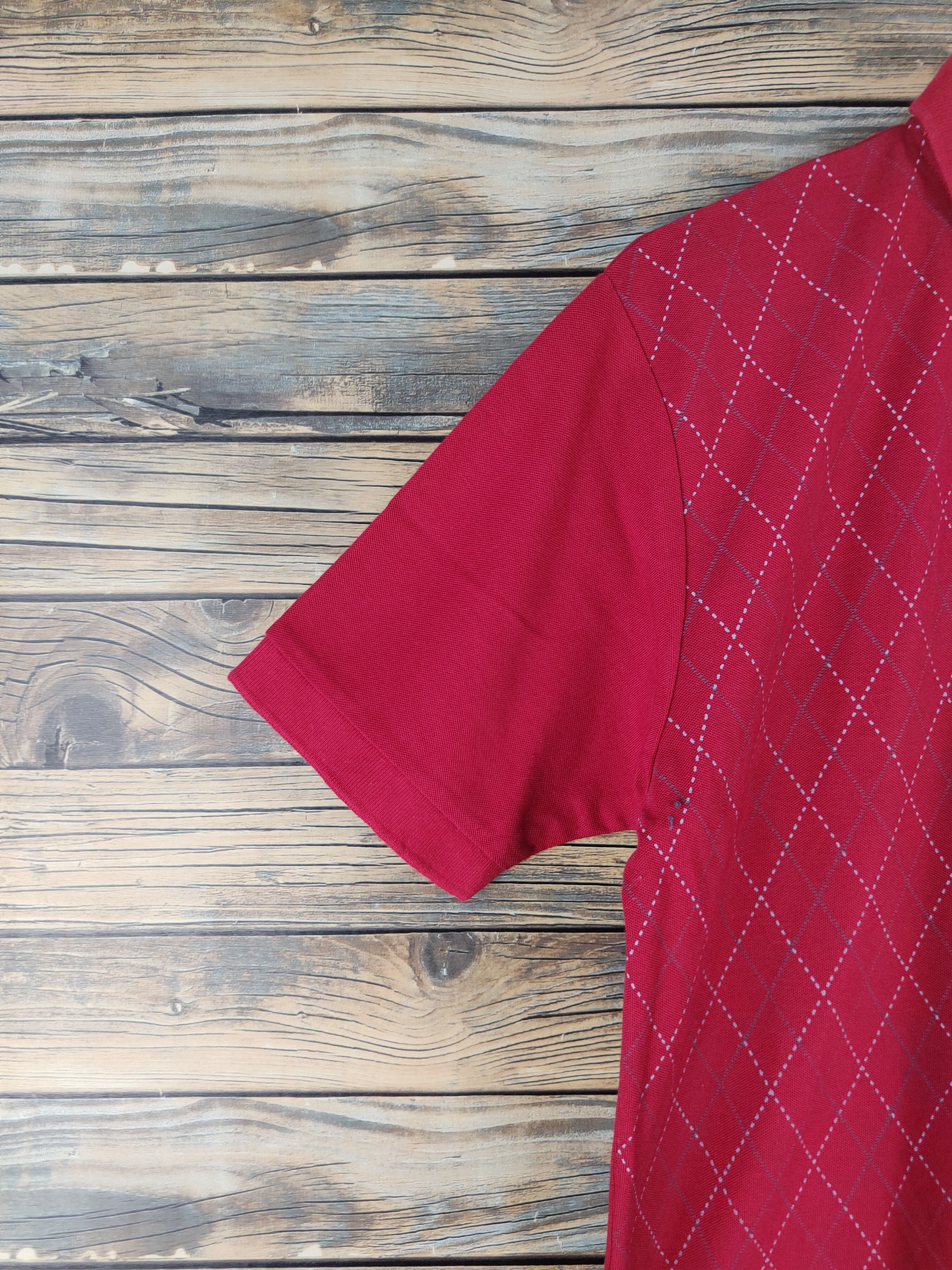 Yohji Yamamoto DL Sacsny Y'saccs yohji yamamoto Golf Red Polos #2768 Size US L / EU 52-54 / 3 - 4 Thumbnail