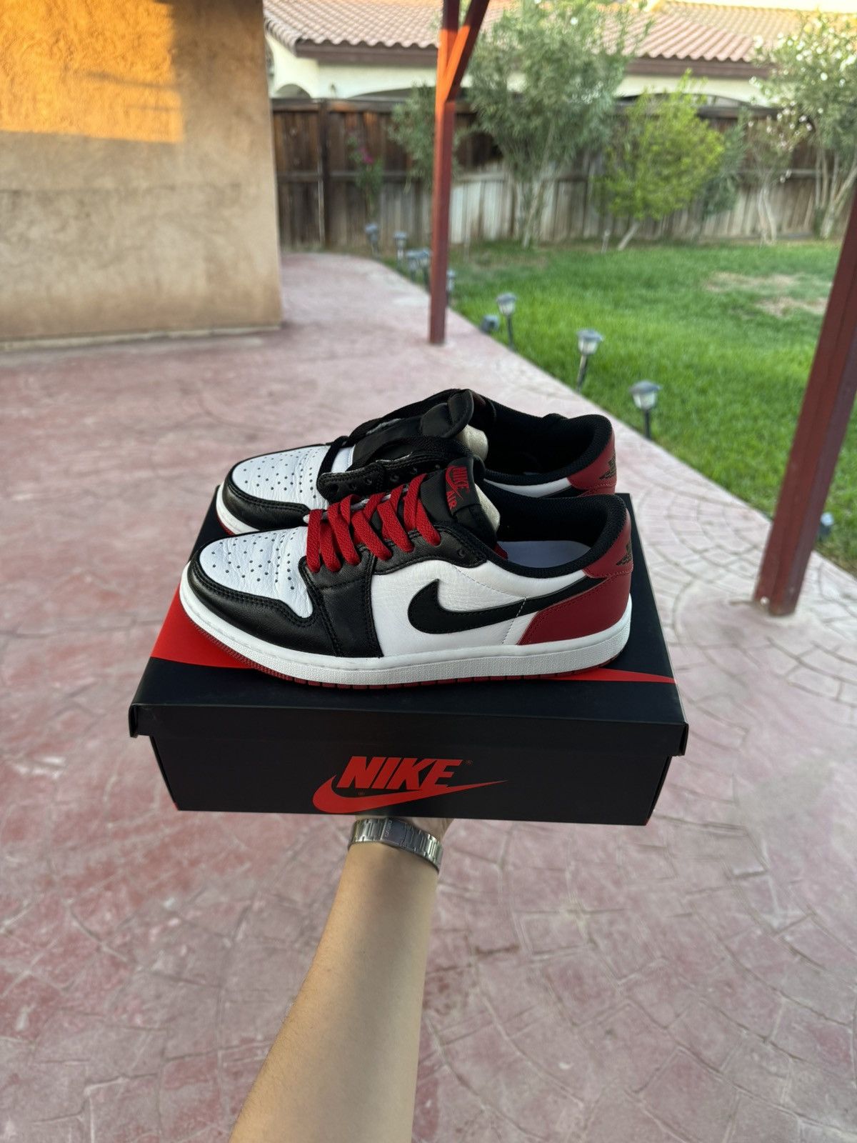 Nike × Vintage Jordan 1 Retro Low OG Size US 7 / EU 40 - 1 Thumbnail