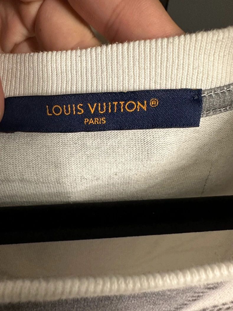 Louis Vuitton Louis Vuitton SS23 skein printed crewneck pullover short sl Size US XL / EU 56 / 4 - 4 Thumbnail