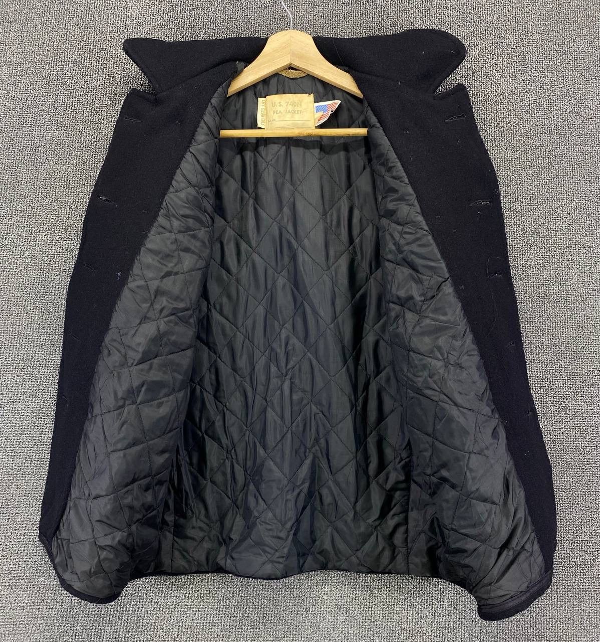 Schott × Vintage Vintage Schott Double Breasted Wool Coat Jacket Size XXL / US 16-18 / IT 52-54 - 6 Thumbnail