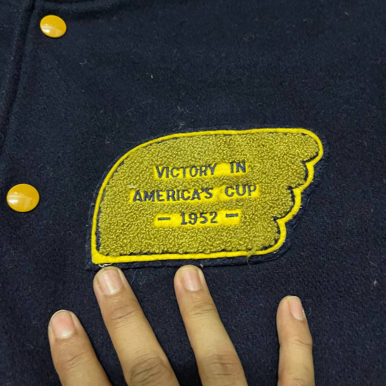 Japanese Brand Vintage 90's Varisty Jacket Size US XL / EU 56 / 4 - 6 Thumbnail