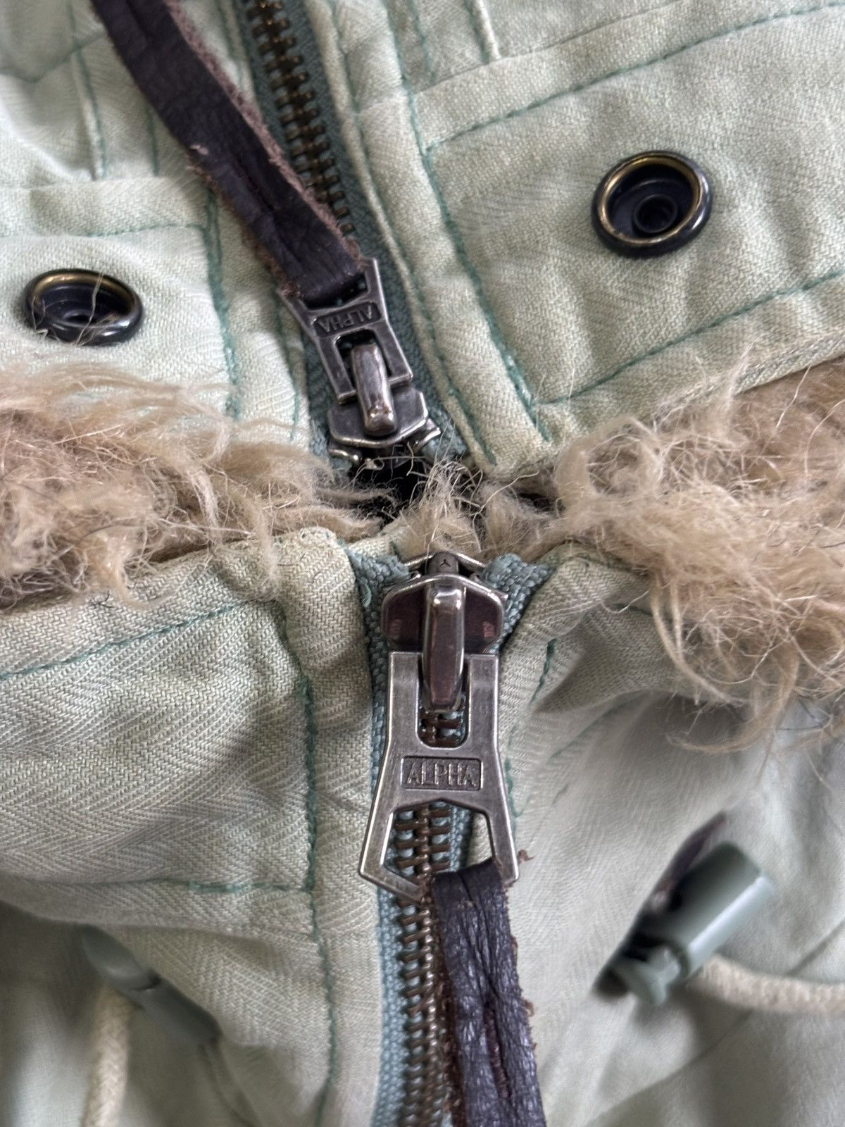 Alpha Industries 2000s Alpha Industries N2B Flight Jacket With Fur Size US S / EU 44-46 / 1 - 10 Thumbnail