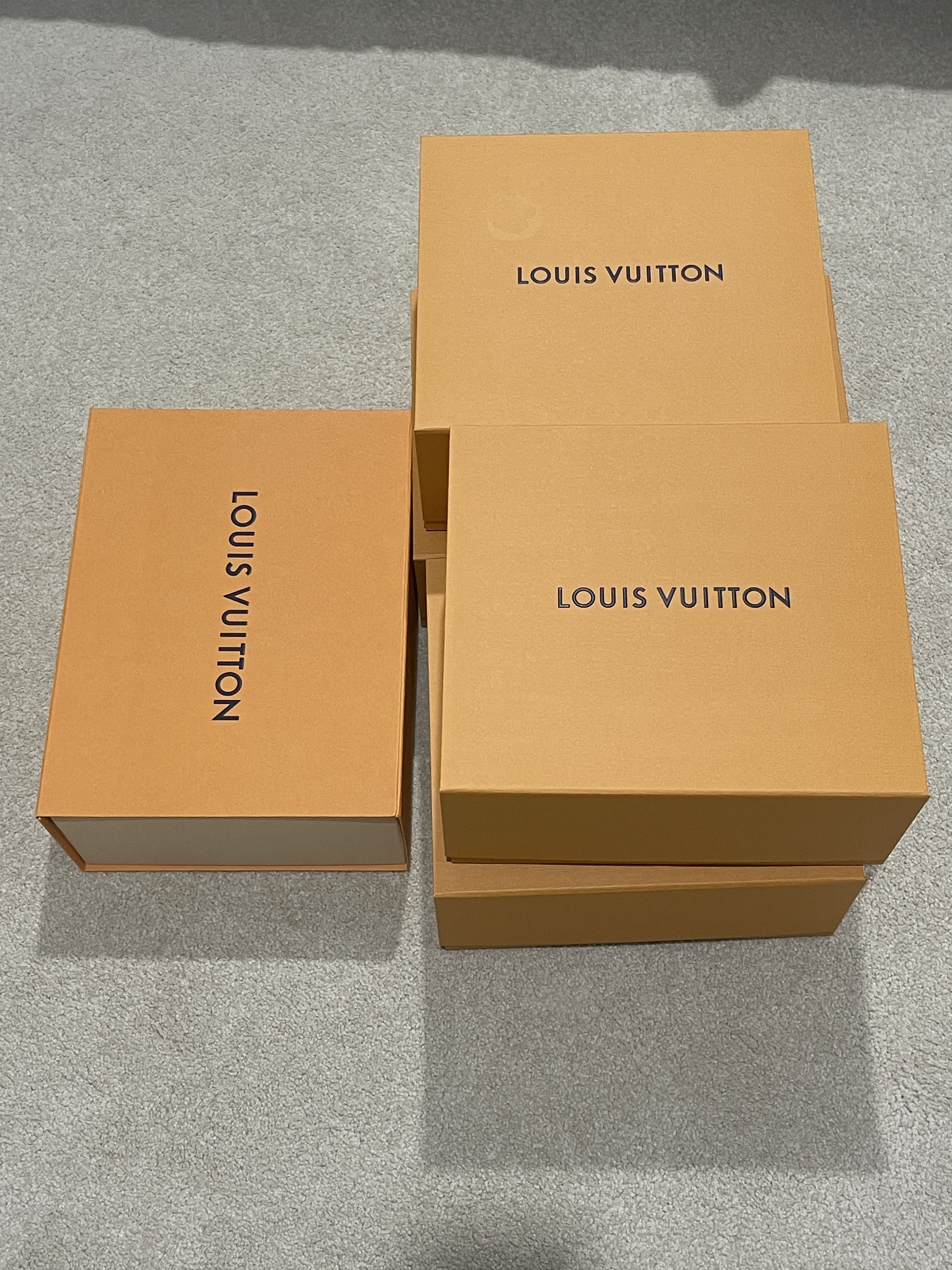 Louis Vuitton Louis Vuitton Authentic Orange Gift Box - Shopping Box Size ONE SIZE - 2 Thumbnail