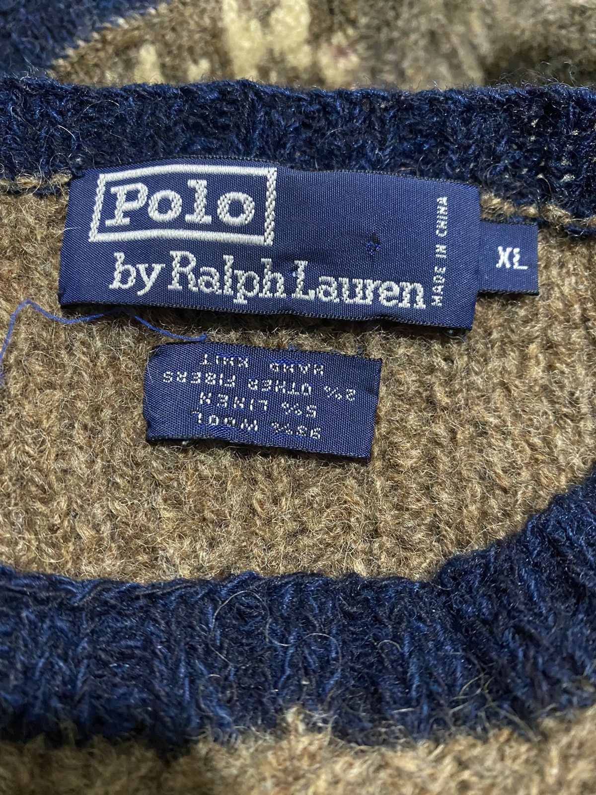 Polo Ralph Lauren Rare 90s Vintage Polo ralph lauren ski Knitwear Size US XL / EU 56 / 4 - 10 Thumbnail