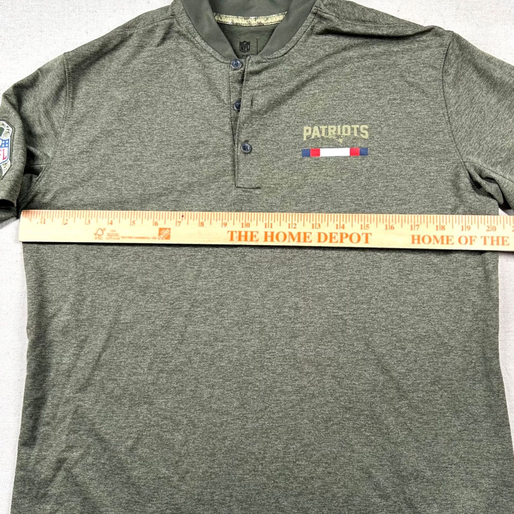 Nike Nike Patriots Shirt Mens M Golf Polo Salute Service Military Camo Blade Collar Size US M / EU 48-50 / 2 - 6 Thumbnail