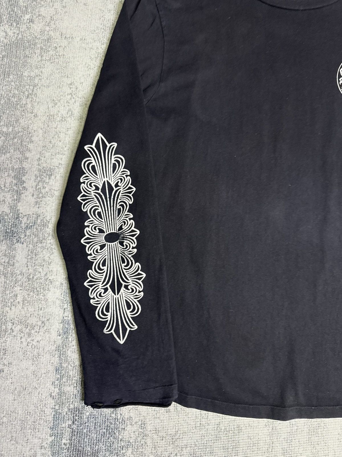 Chrome Hearts RARE! VIRGIL CHROME FLORAL LONG SLEEVES Size US XL / EU 56 / 4 - 13 Thumbnail