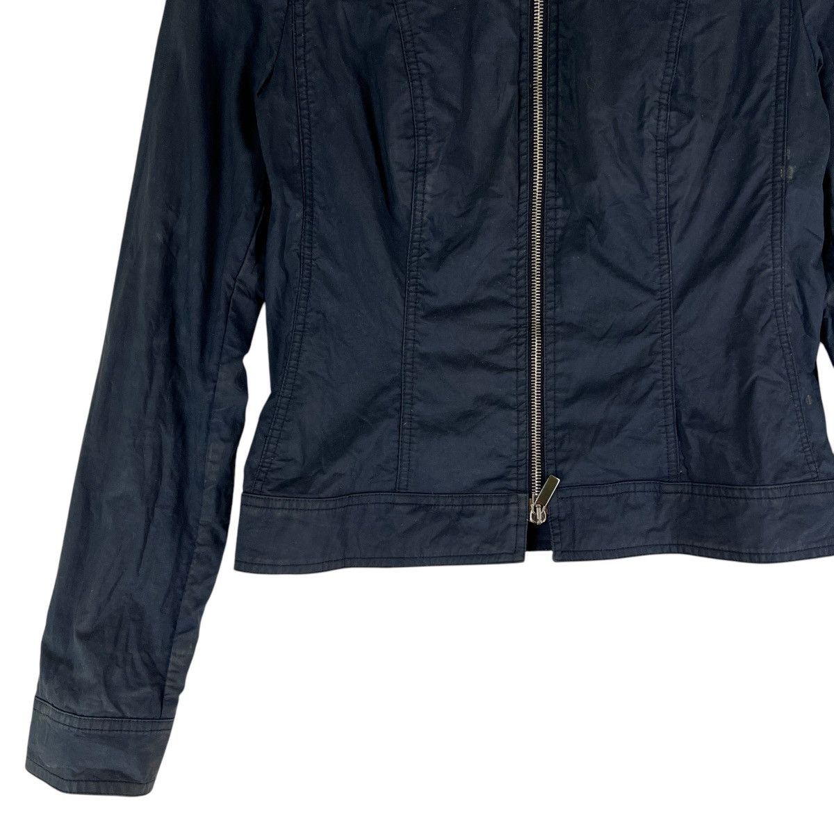 Gucci 💥 Gucci Zipper Rider Moto Jacket Made In italy size 40 Size S / US 4 / IT 40 - 4 Thumbnail